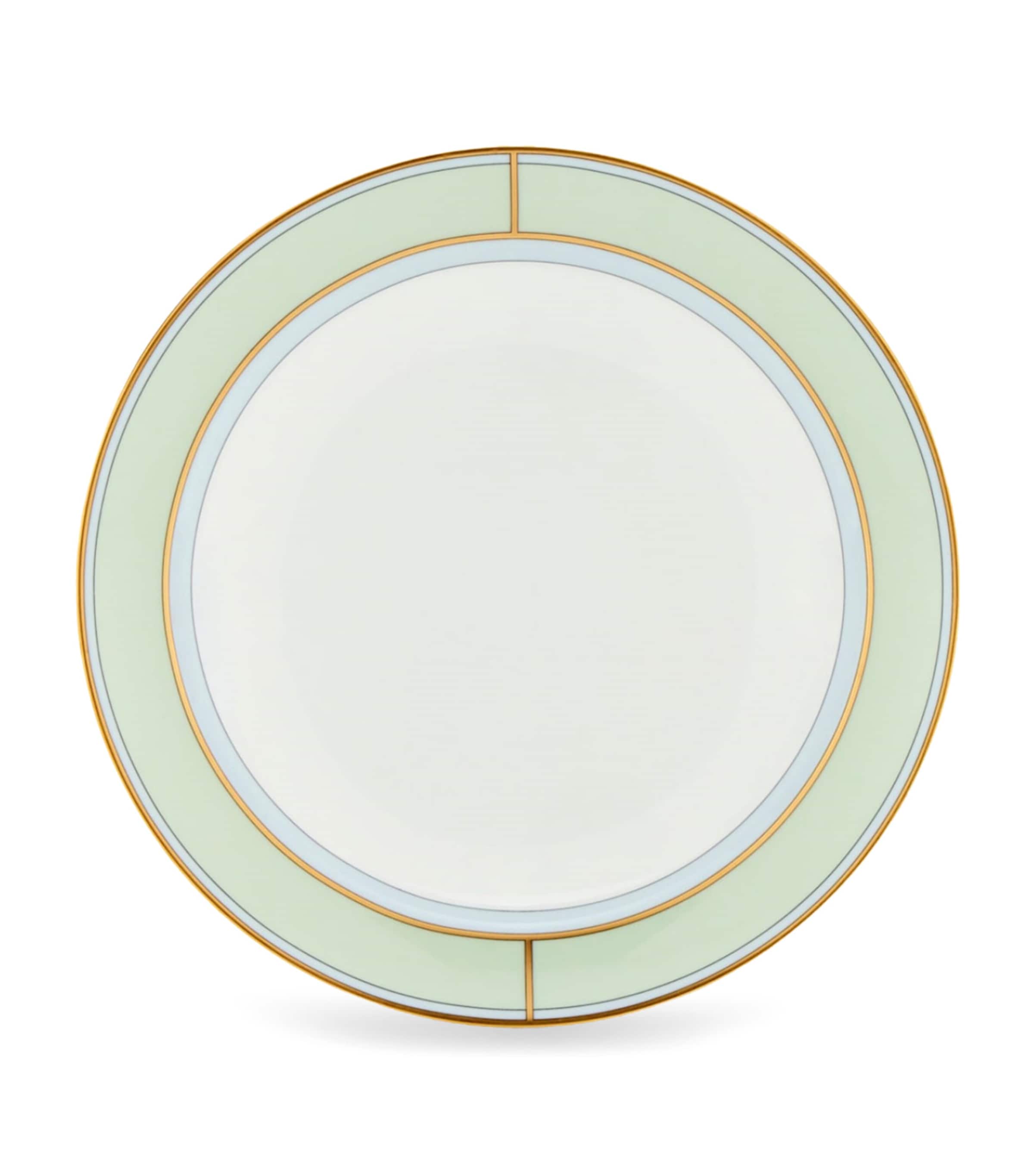 GINORI 1735 Porcelain Colonna Diva Verde Soup Plate (24cm) Image 1