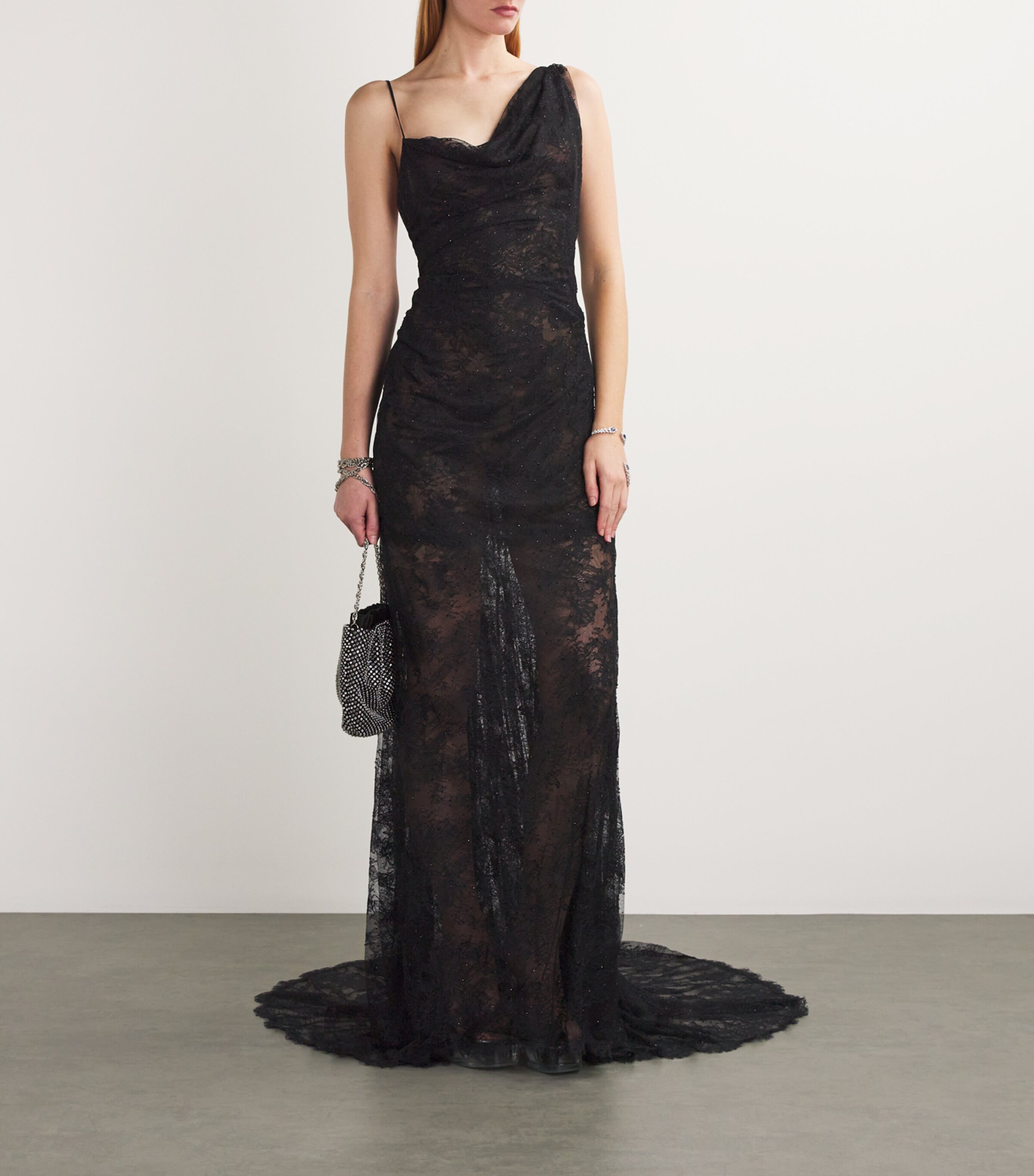 vivienne westwood black dress Party Black Kaftan Dress main image 0