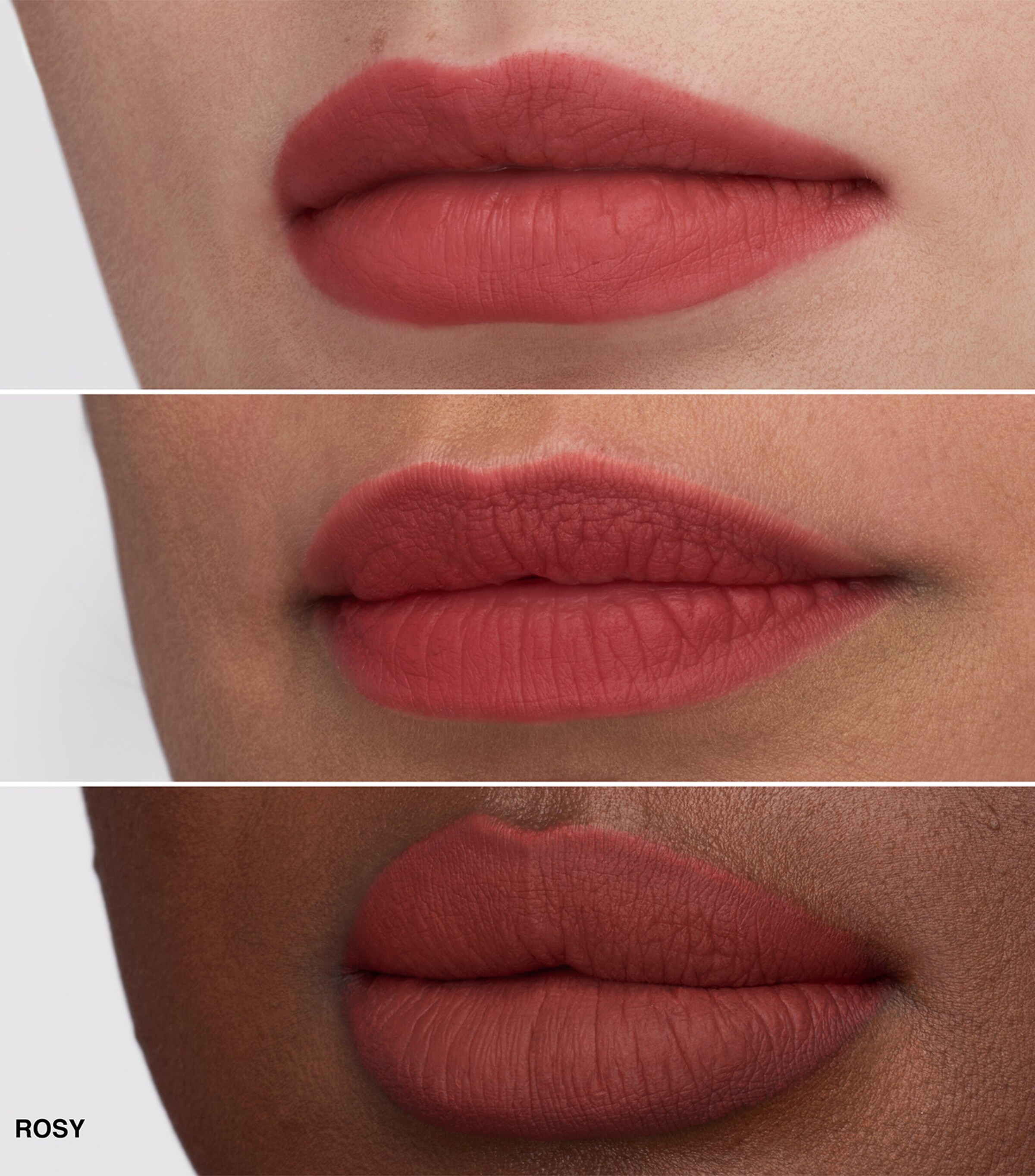 Luxe Cashmere Matte Lipstick ROSY Image 3