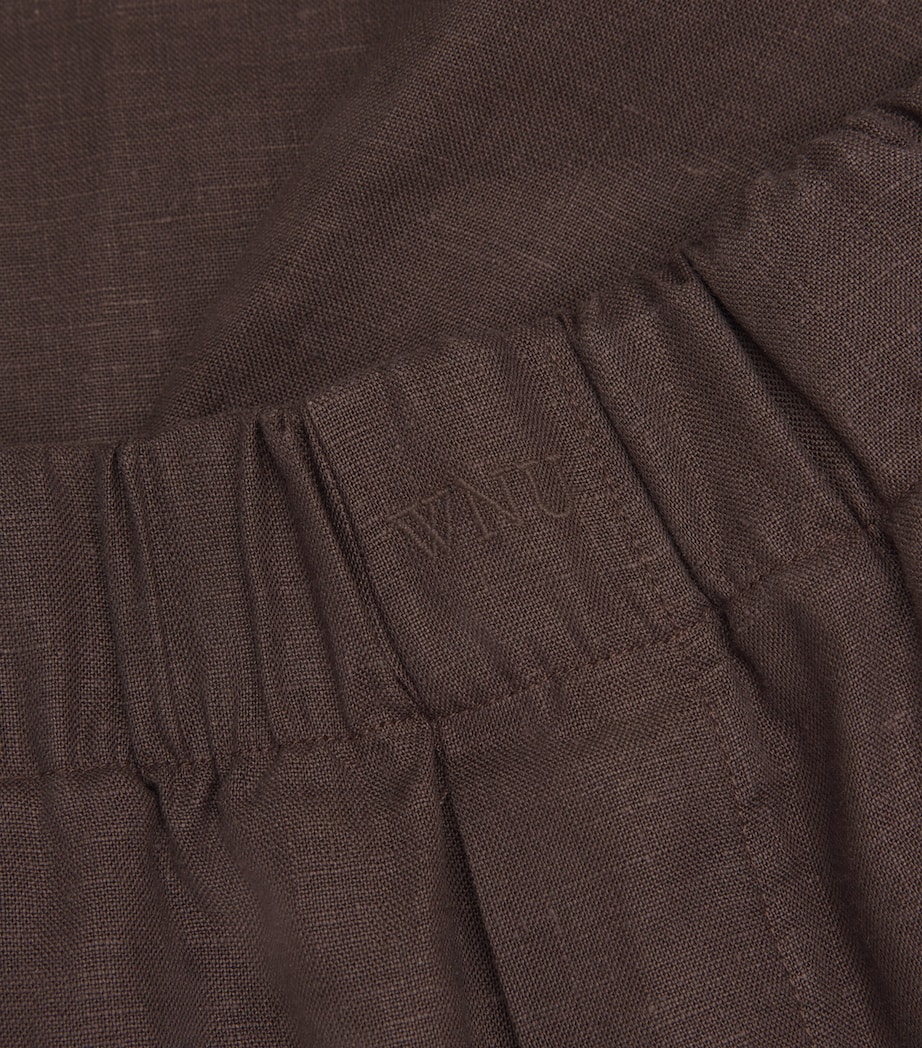 Hemp The Palazzo Trousers CHOCOLATE Image 5