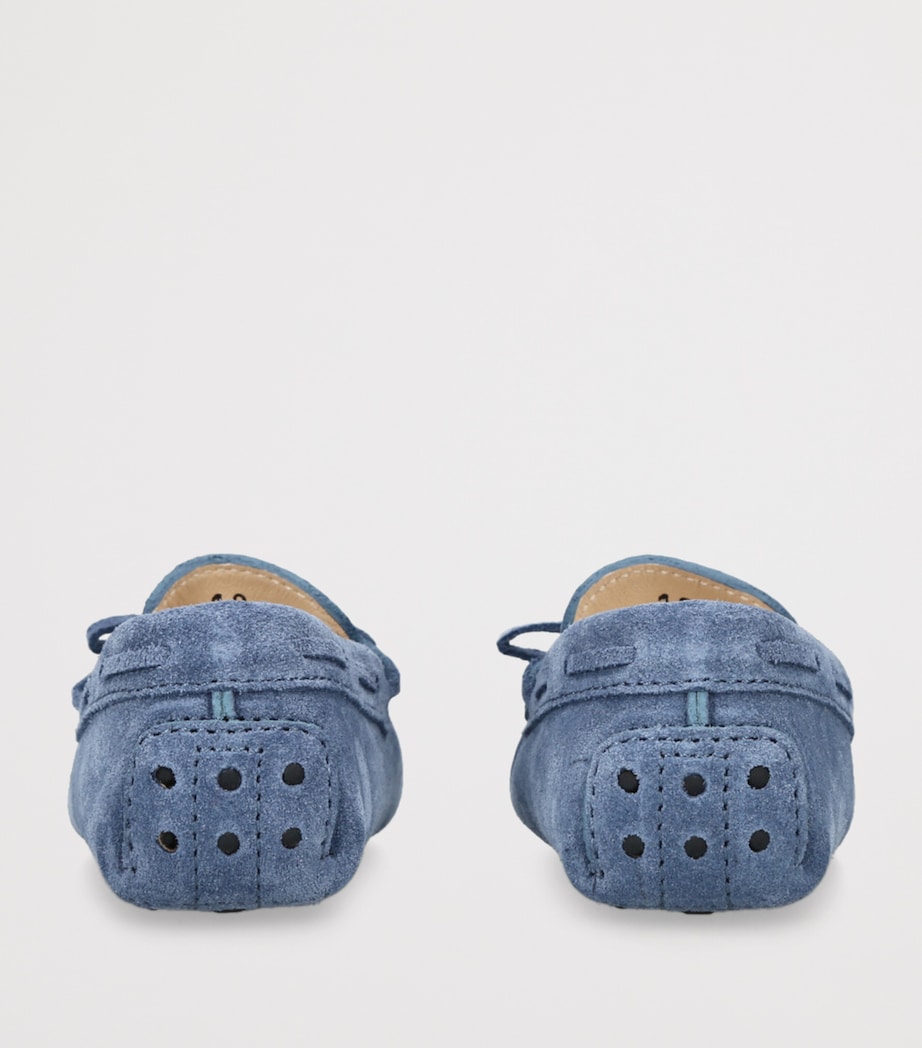 Suede Laccetto Gommino Loafers MID BLUE Image 2