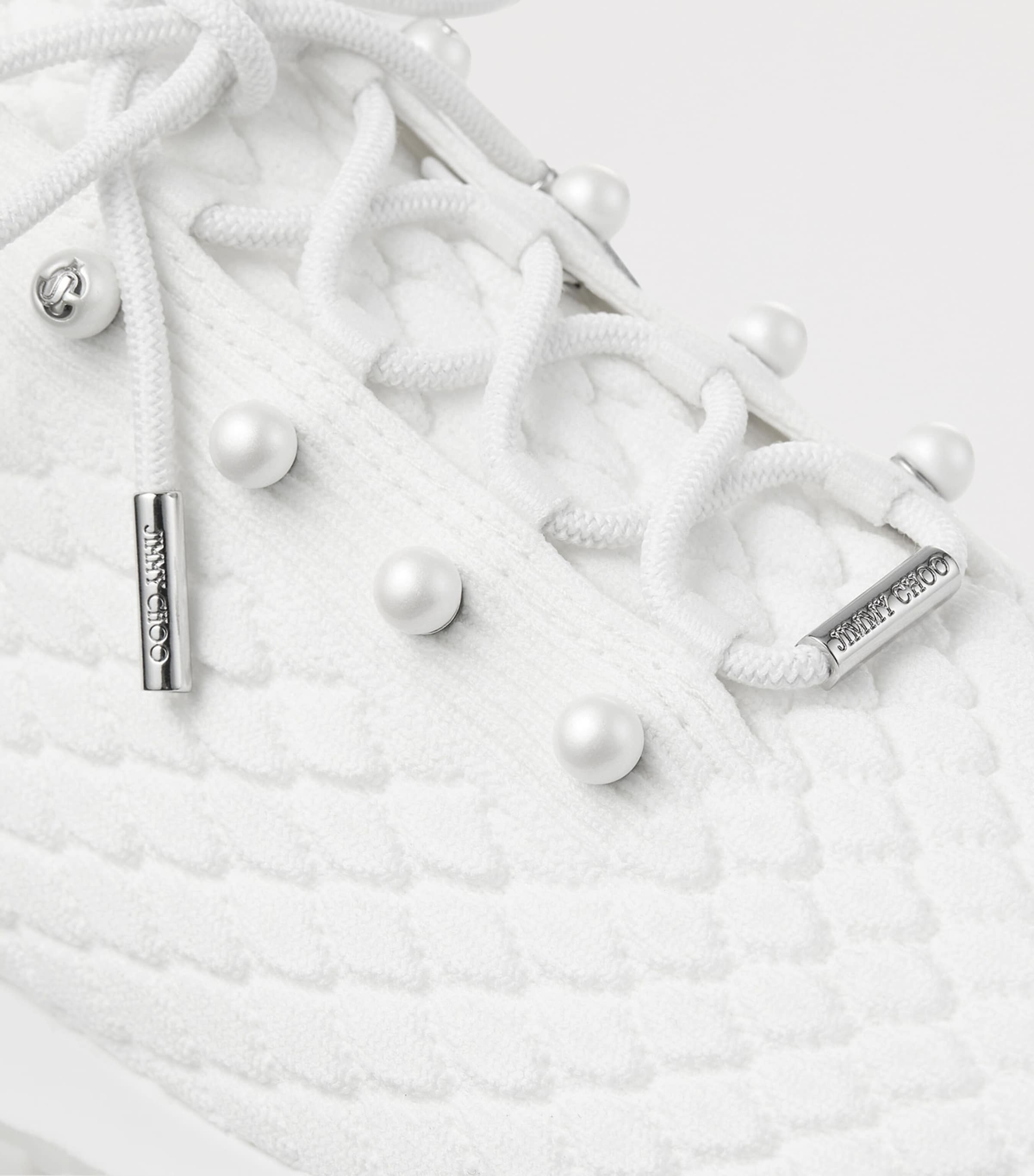 Veles Knitted Sneakers X WHITE Image 3