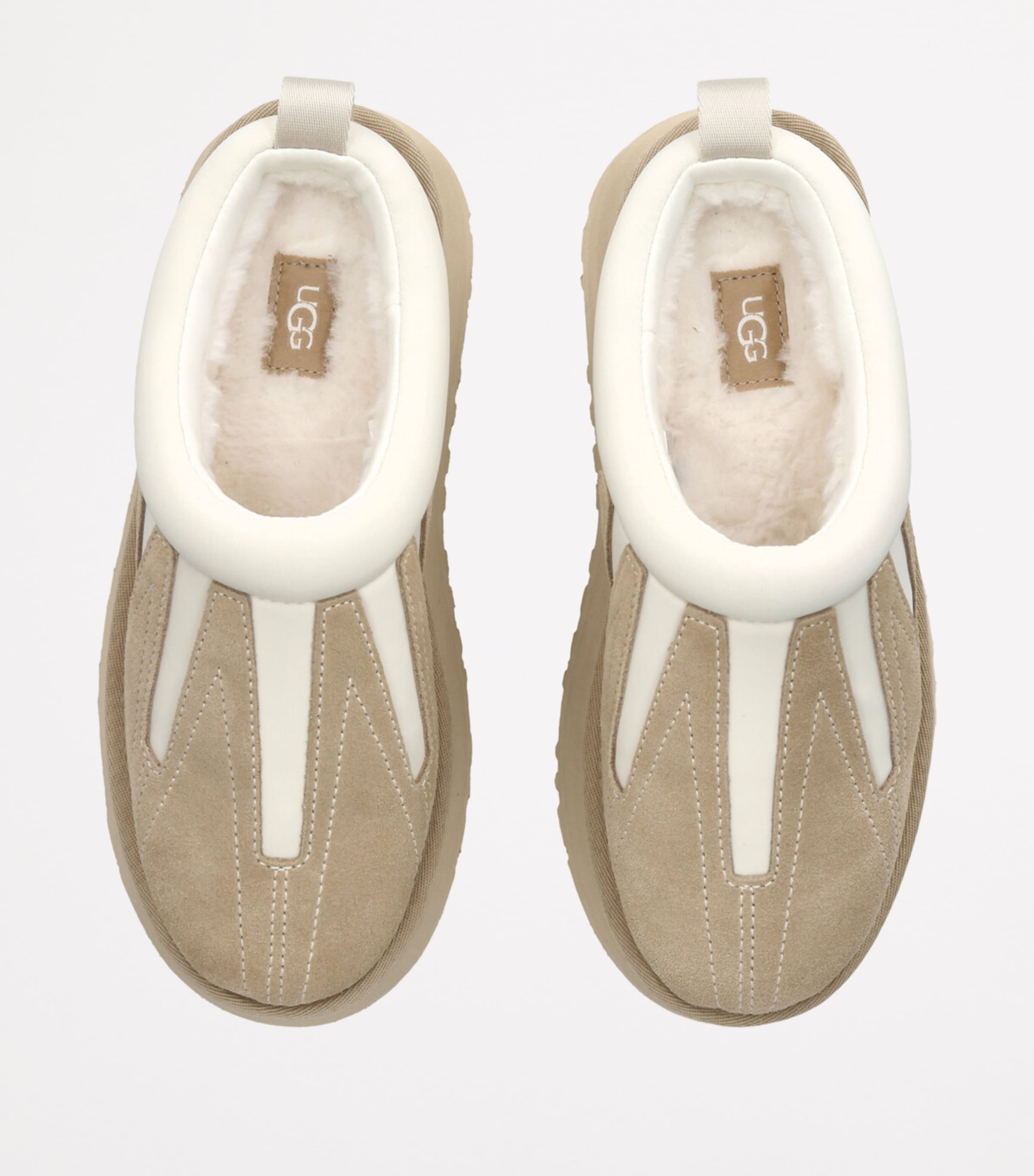 Suede Tazz Sunwave Slippers BEIGE OTH Image 3