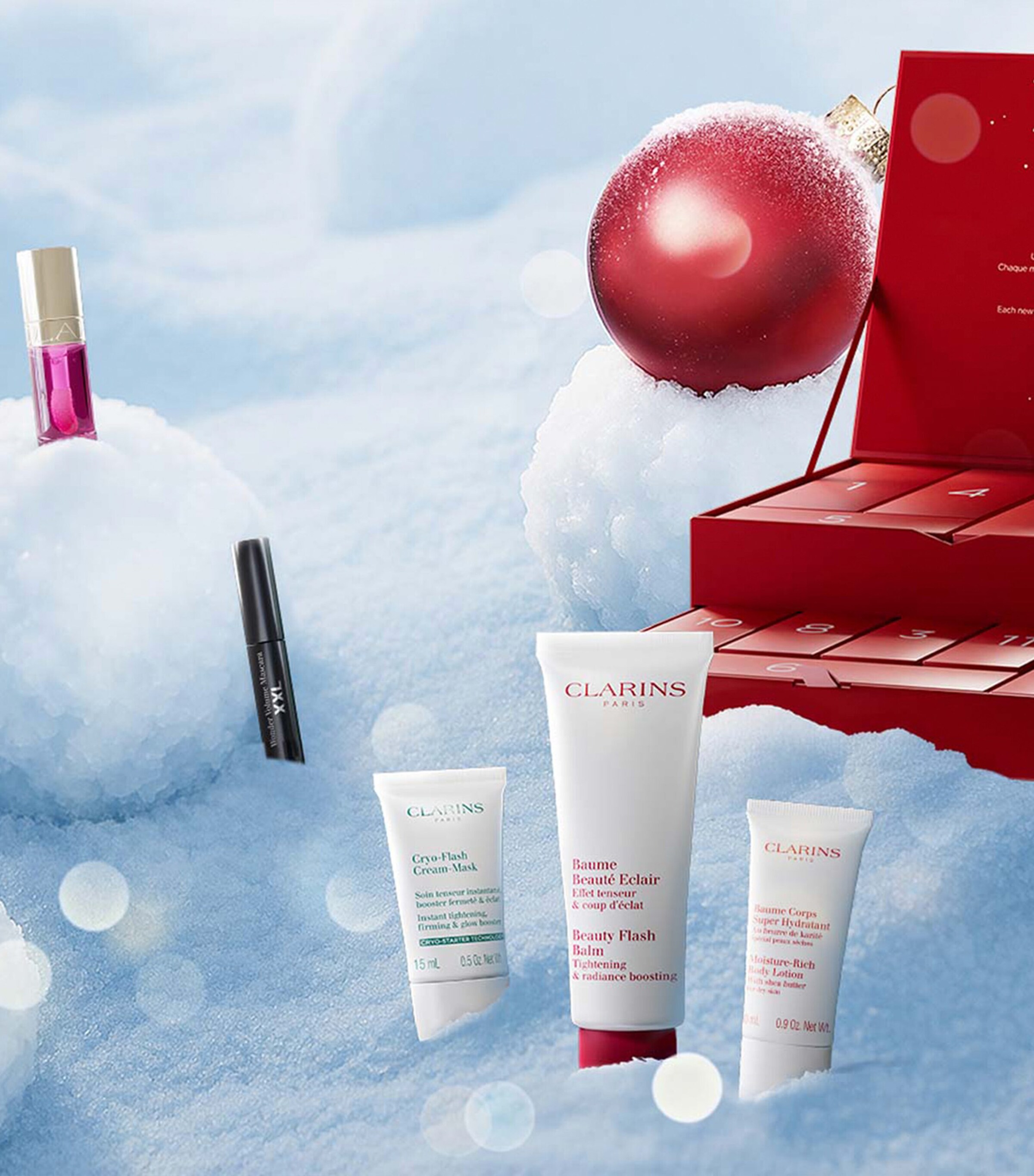 Clarins Women’s 12 Day Advent Calendar (Worth £167) NO COLOUR Image 4