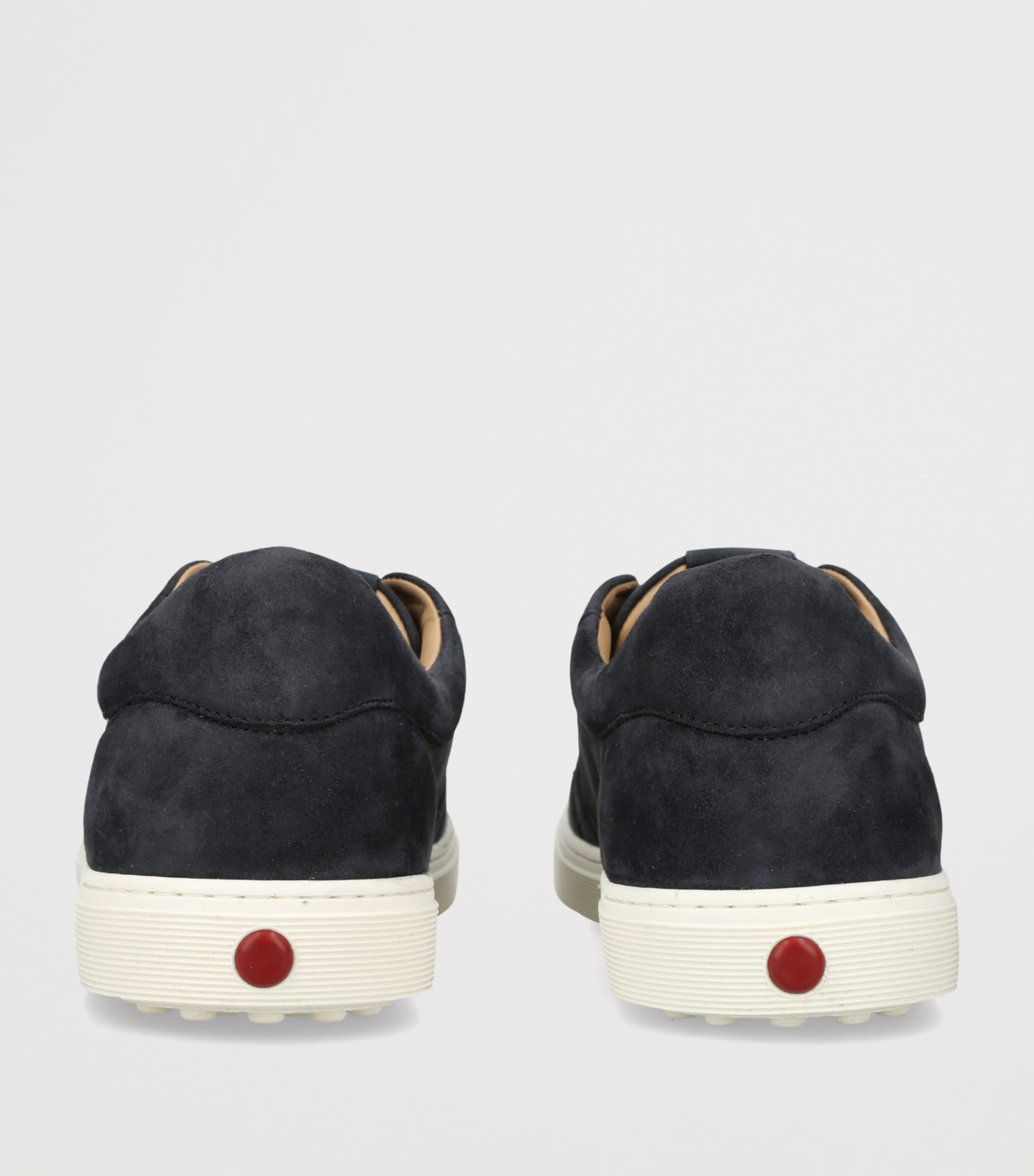 Tod's Suede Elastic Cassetta Sneakers Navy Image 4