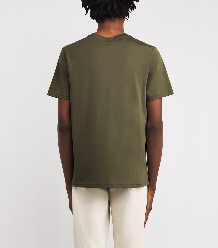 Cotton Crescent T-Shirt MOSS - 1454 Image 4