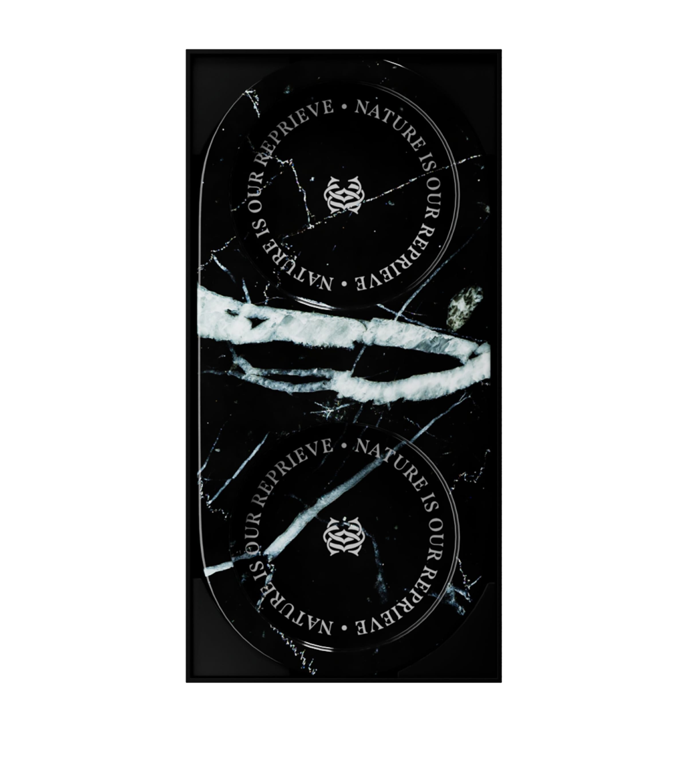 Marble Double Tray NO COLOUR Image 5