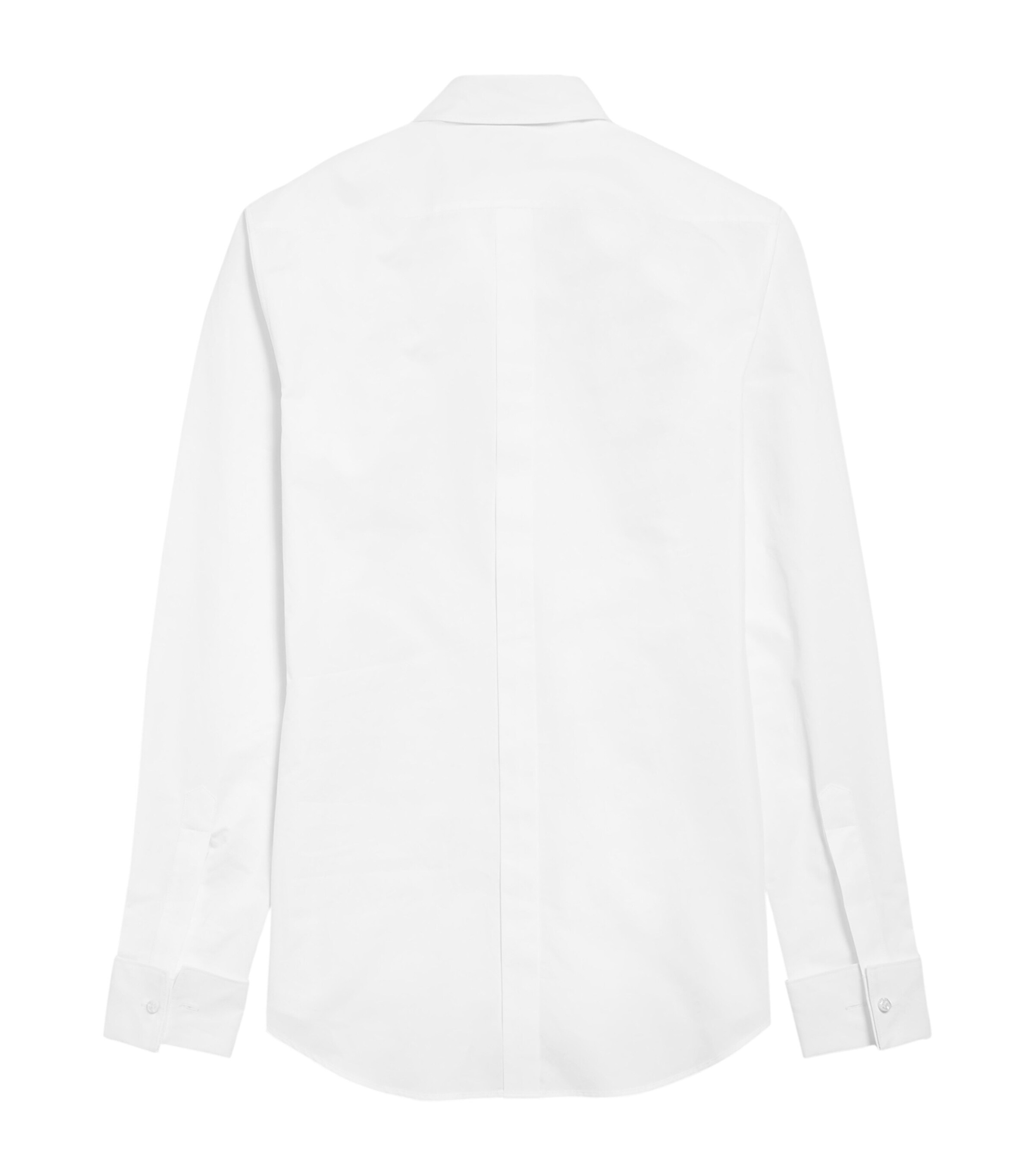 Balenciaga Womens Cotton Floral Appliqué Shirt Image 2