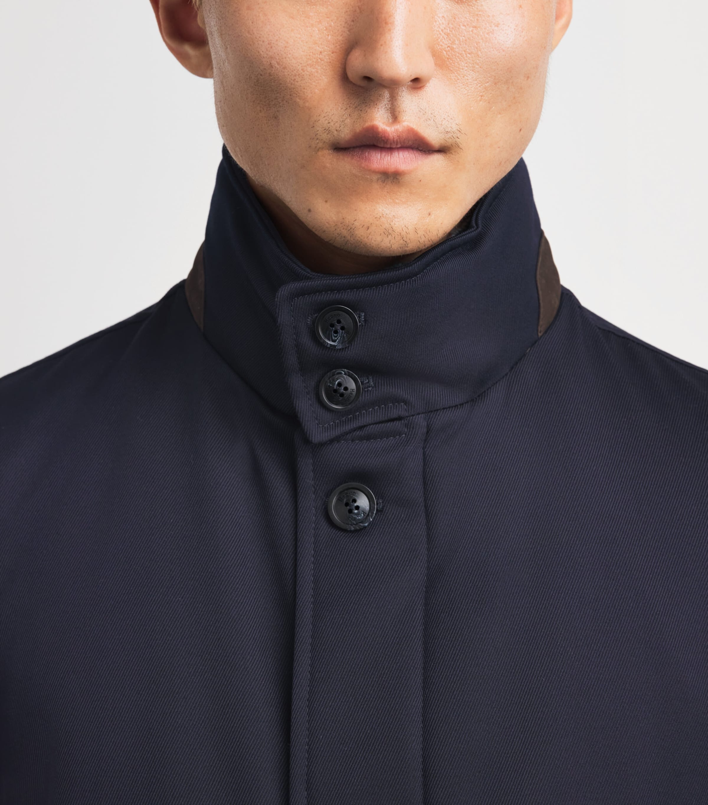 Herno Mens Virgin Wool Padded Overcoat Image 6