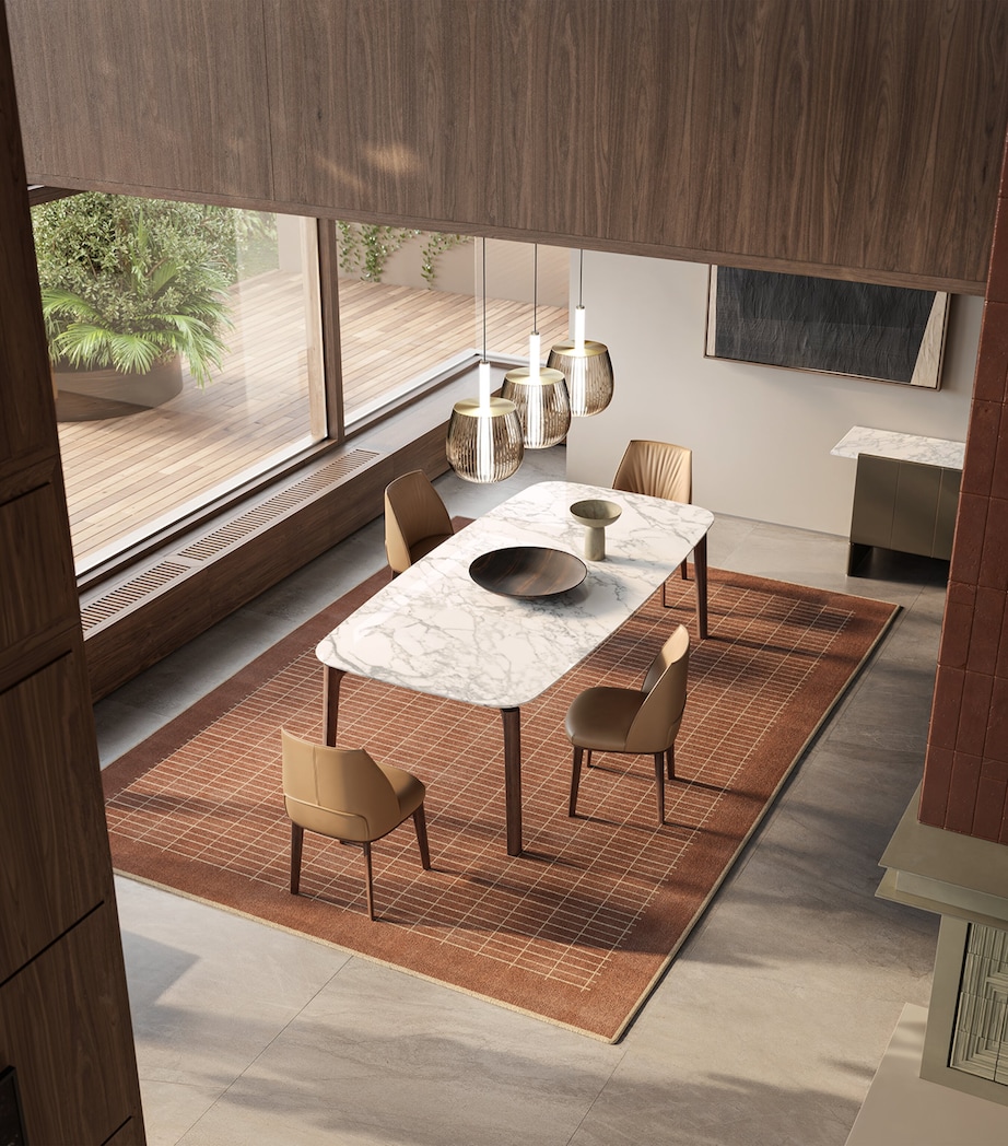 Poltrona Frau Abigail Dining Table Obra Di Crvggio Mrbl Image 2