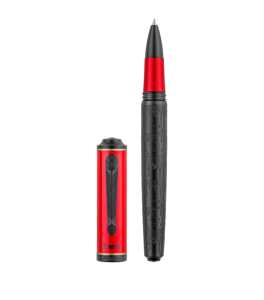 Montegrappa Universal Monsters Dracula Rollerball Pen Black & Red Image 1