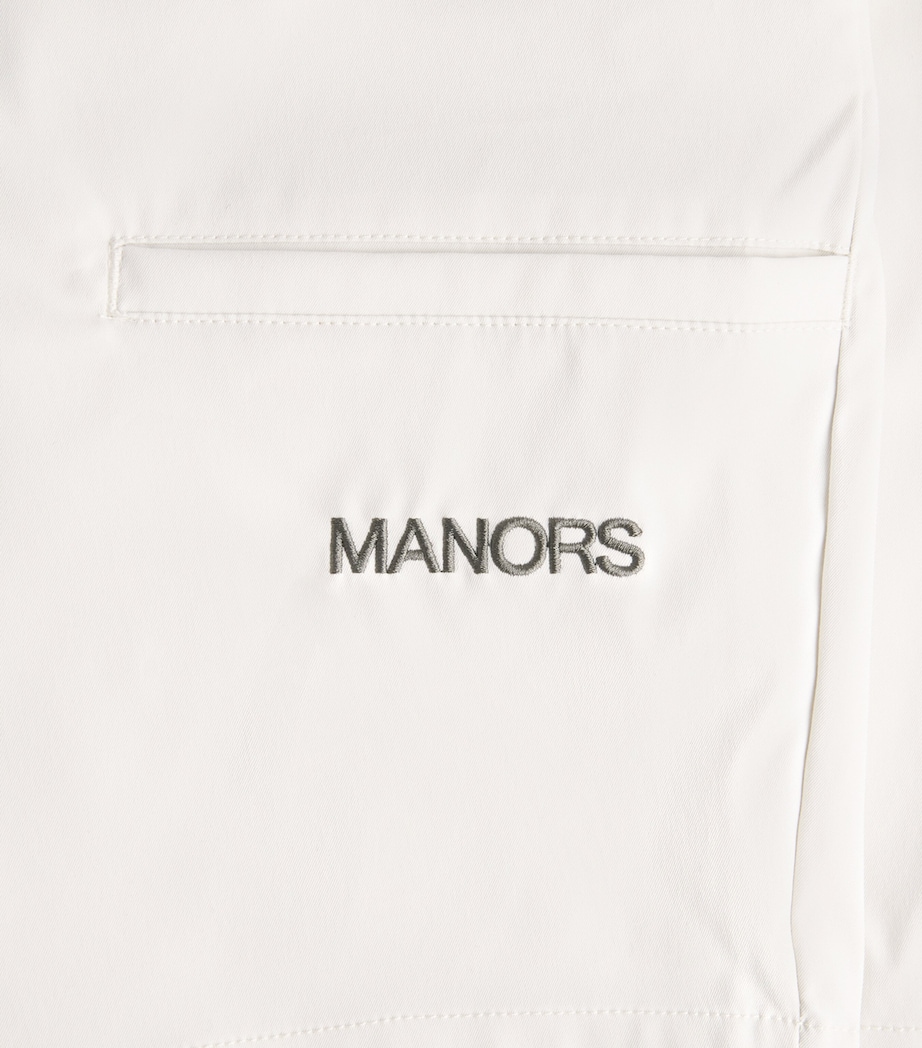 Manors Mens Water-Repellent Greenskeeper Shorts Pebble Image 6