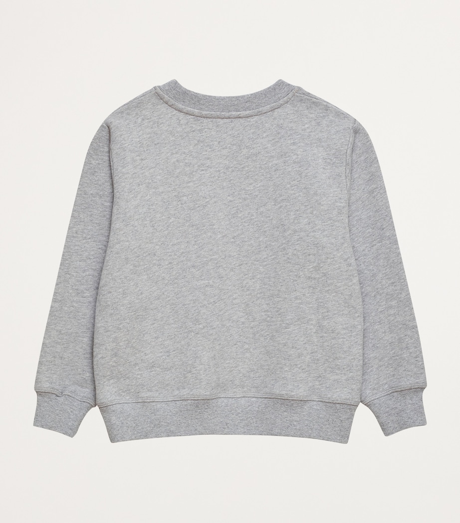 Here Comes Trouble Sweatshirt (6-11 Years) GREY/PINK Image 2