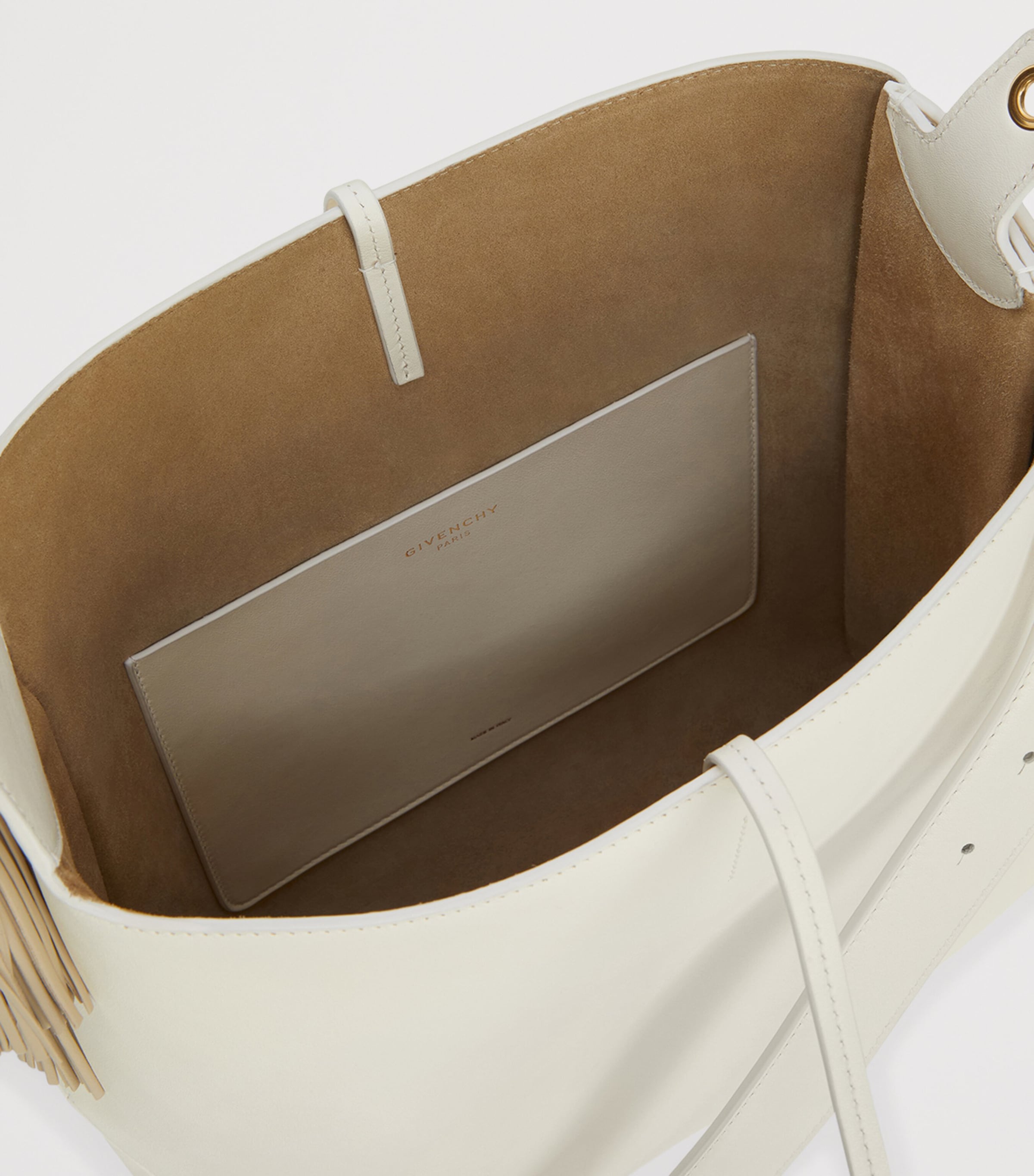 Medium Leather Day Hobo Bag IVORY Image 4