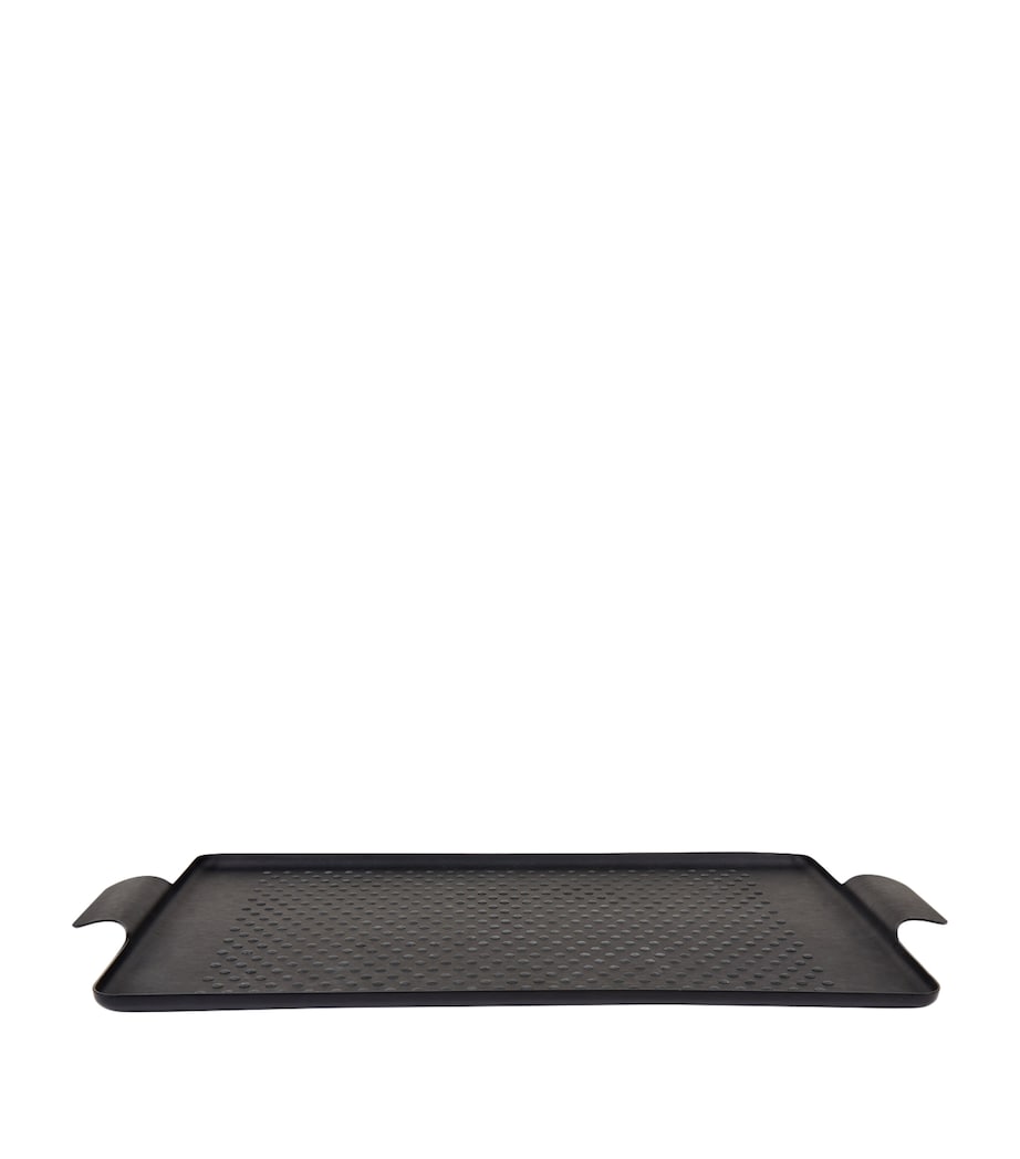 Pressed Rubber Grip Tray (37cm) BLACK Image 1
