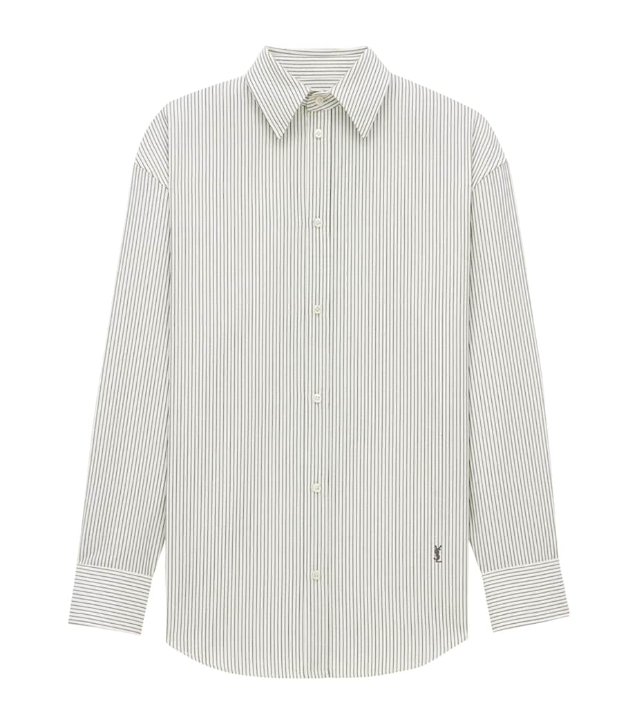Cotton Stripe Shirt 9787 Image 1