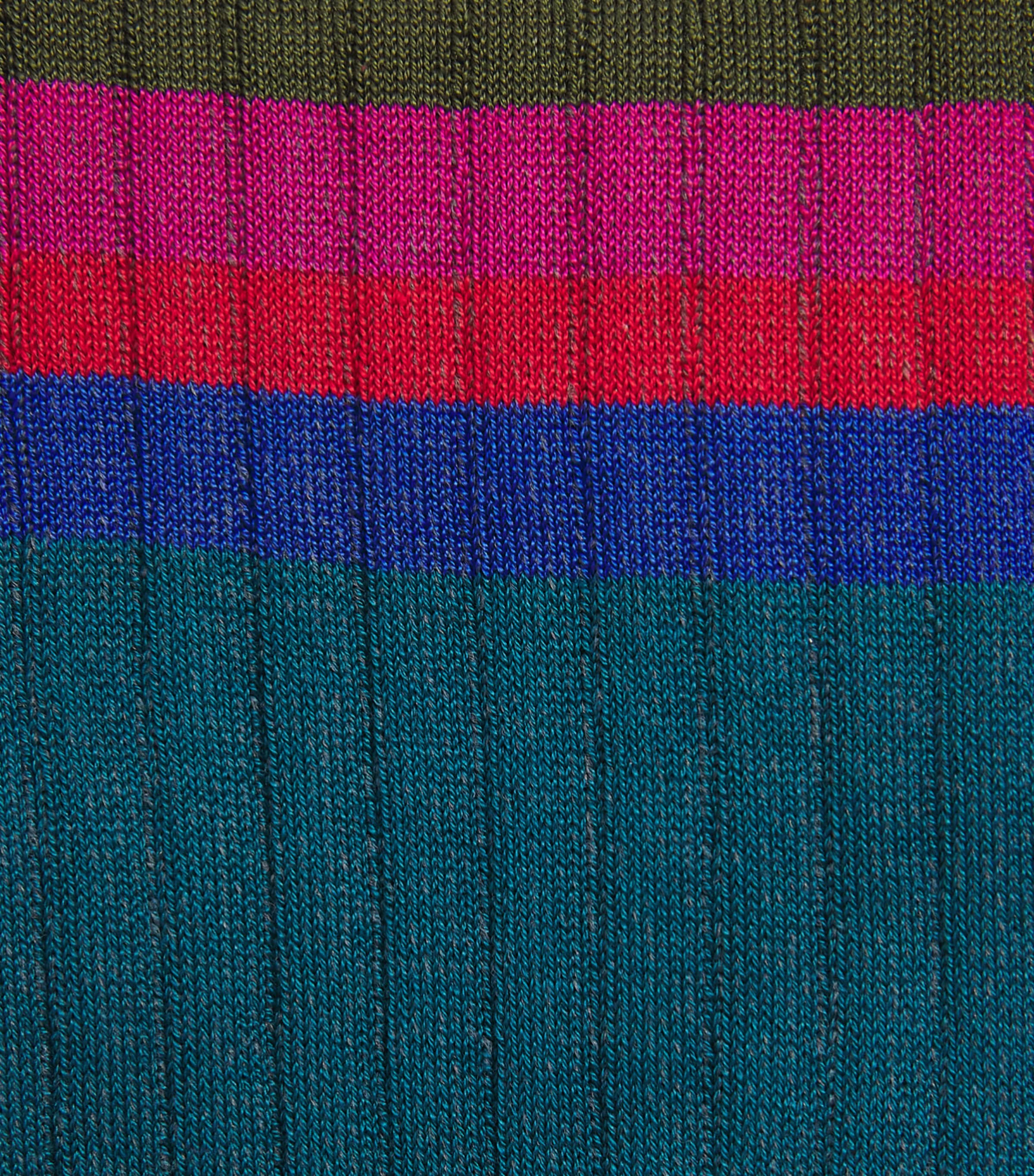 Paul Smith Mens Ribbed Stripe Socks Image 2