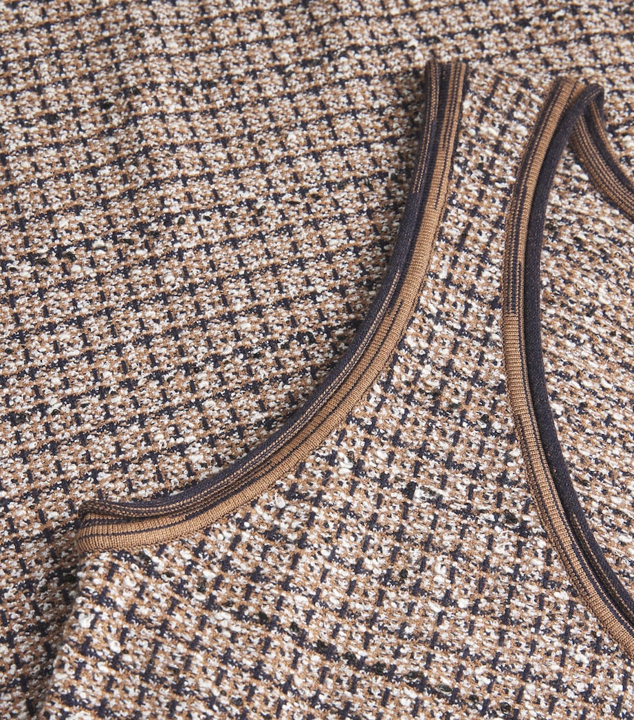 Slubbed Bassette Mini Dress N0829 ACORN MULTI Image 5