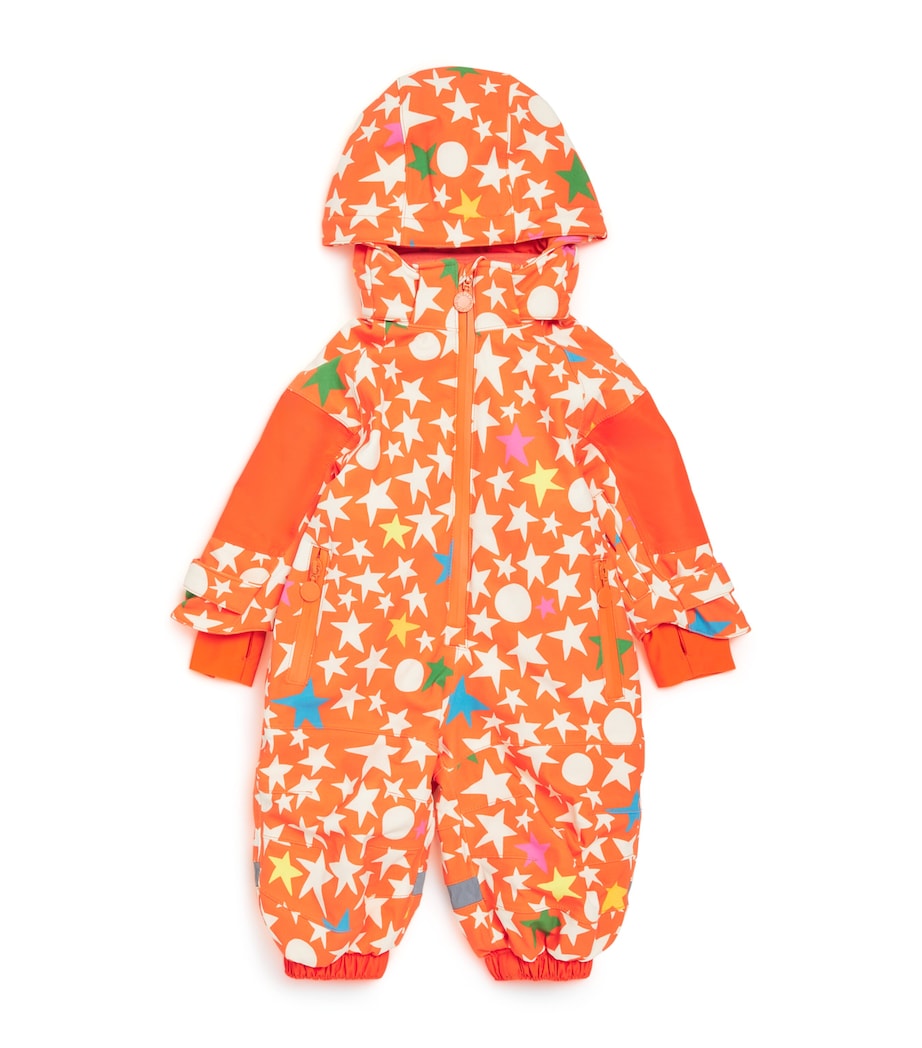 Star Print Snowsut (12-36 Months) 437MCARANCIO/MULTI Image 1