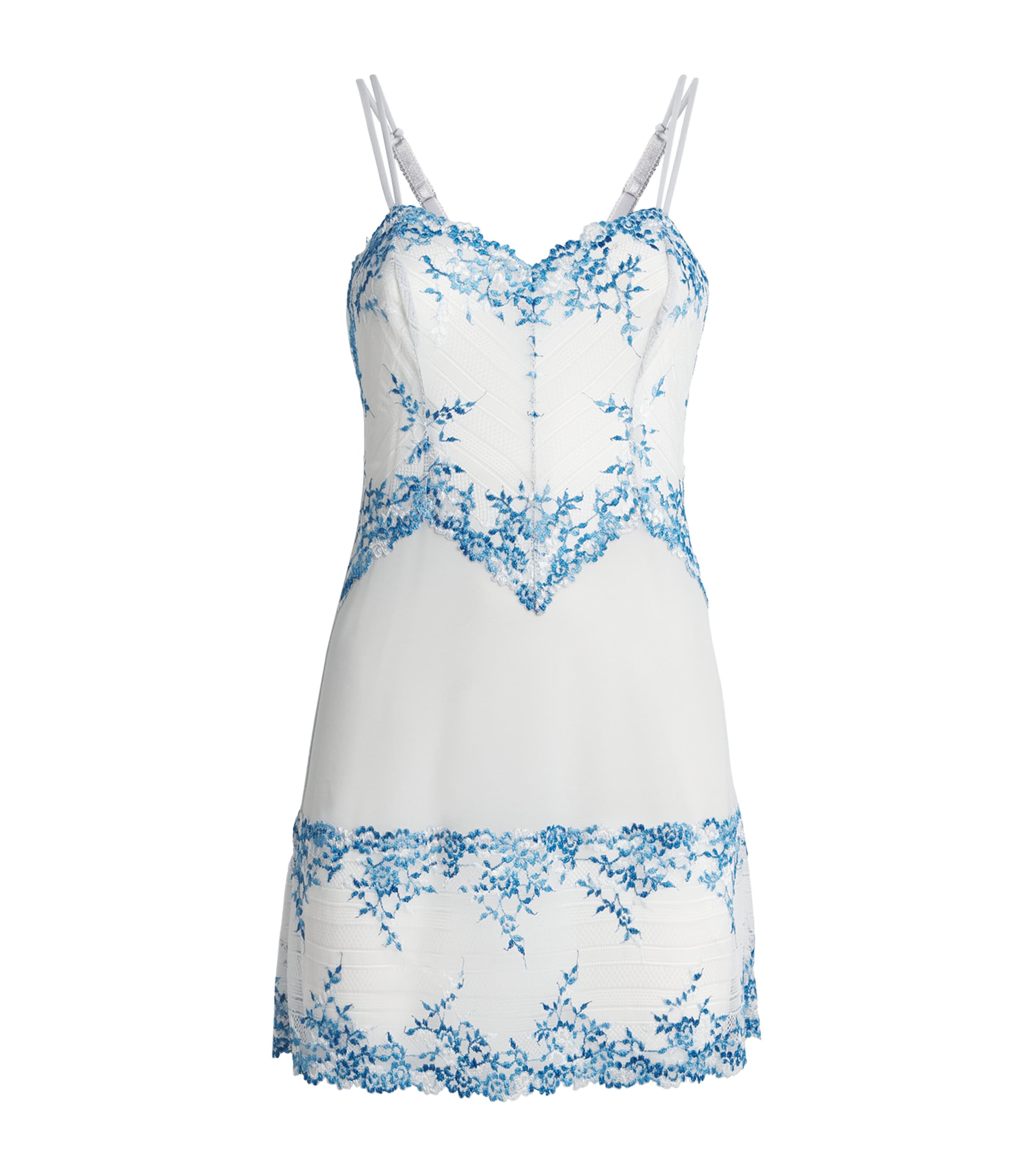 Wacoal Womens Embrace Lace Chemise Micro Chip Image 1