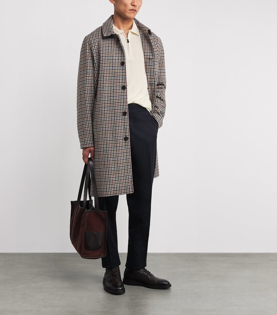 Wool-Silk-Cashmere Knit Polo Shirt 11 Image 2