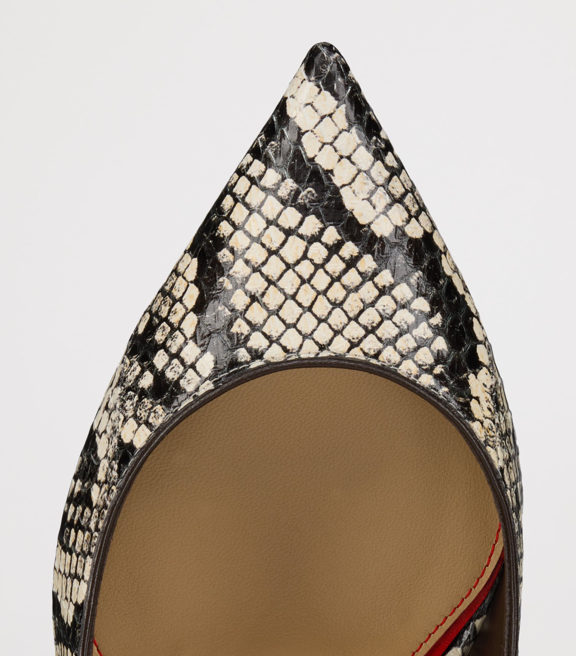 Christian Louboutin La Pigalle 100 Watersnake Pumps Image 4