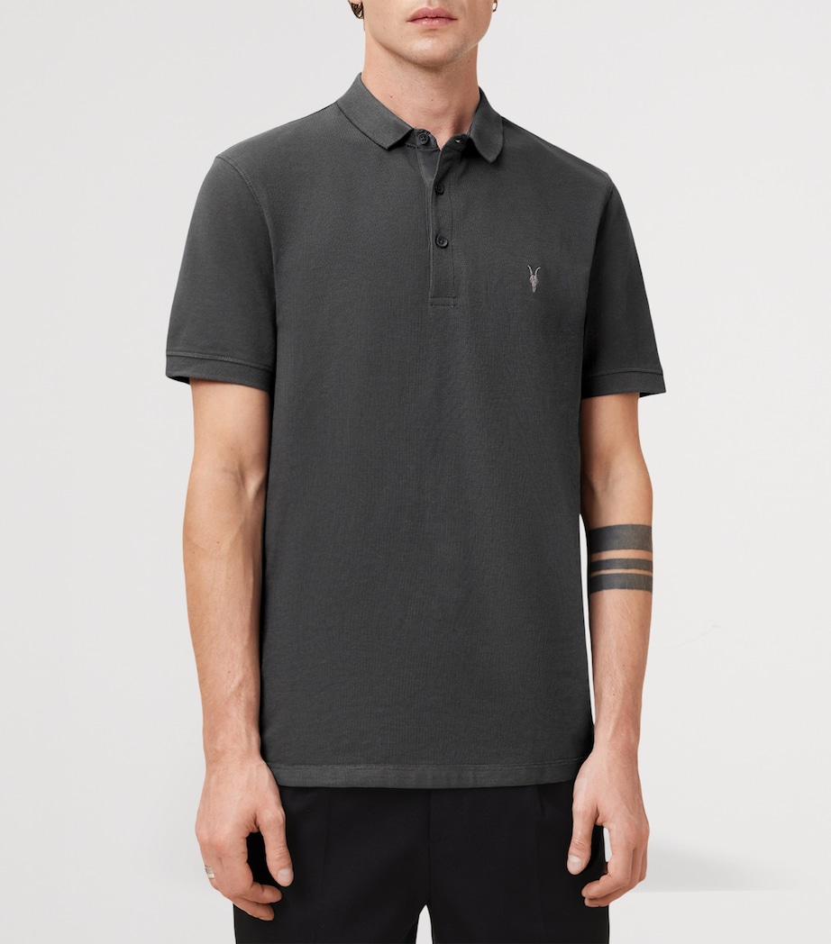 Organic Cotton Reform Polo Shirt CARTER GREY Image 3