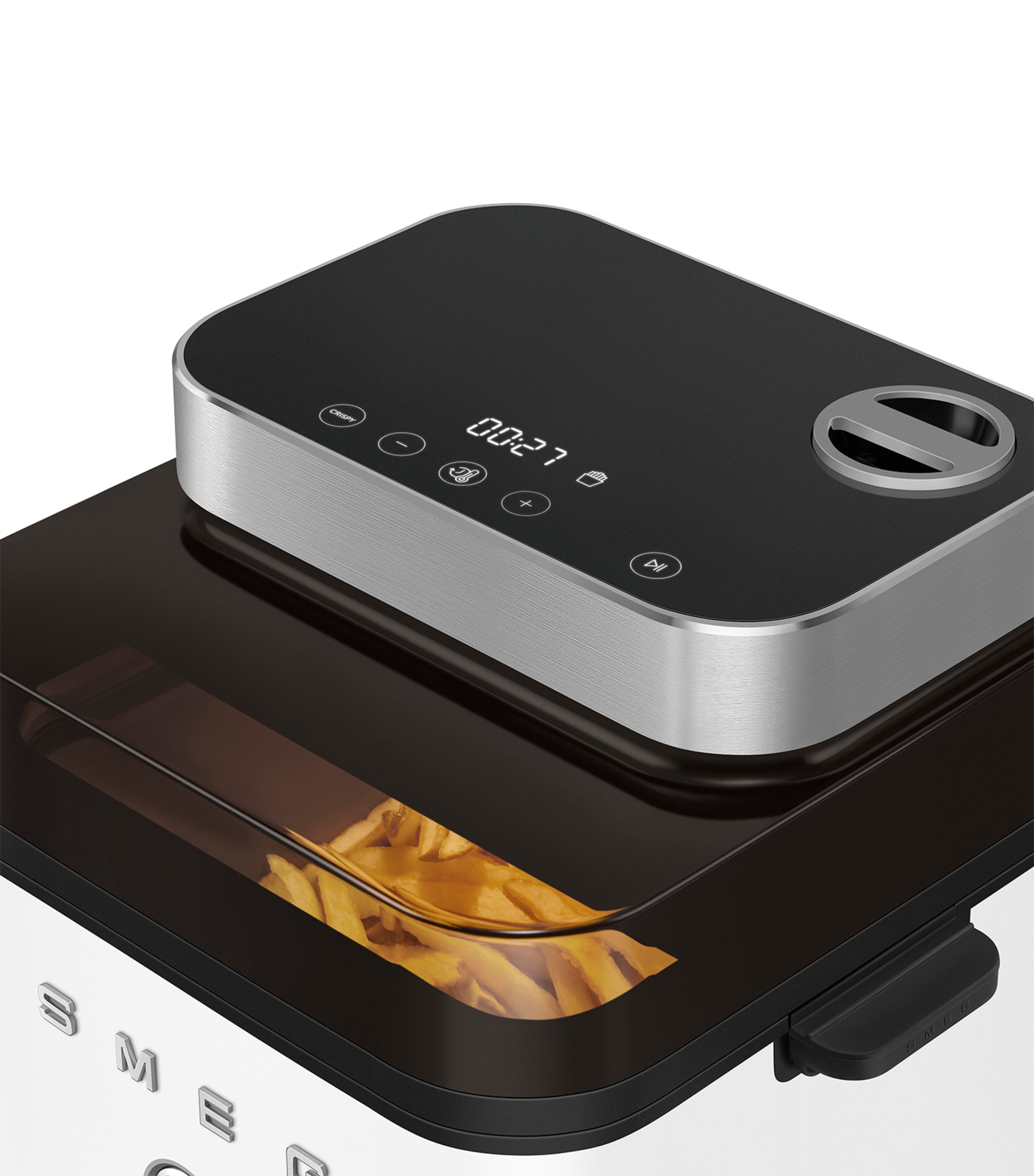 Smeg Air Fryer Matte White Image 3