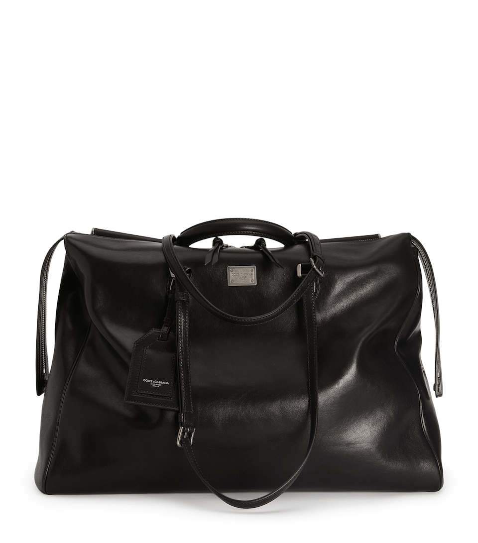 Dolce&Gabbana Leather-Blend Shoulder Bag Black