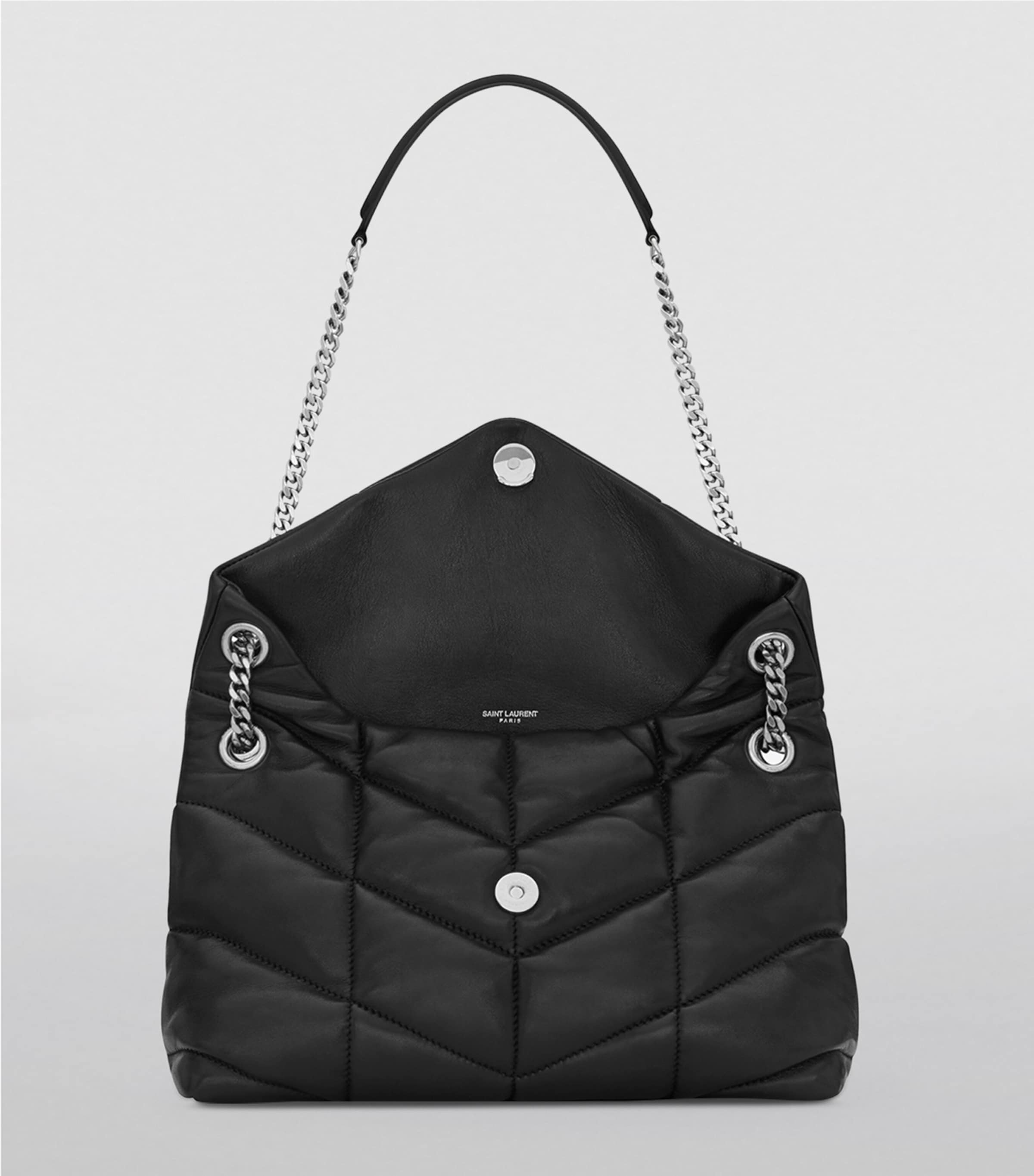 Small Loulou Puffer Matelassé Shoulder Bag 1000 Image 3