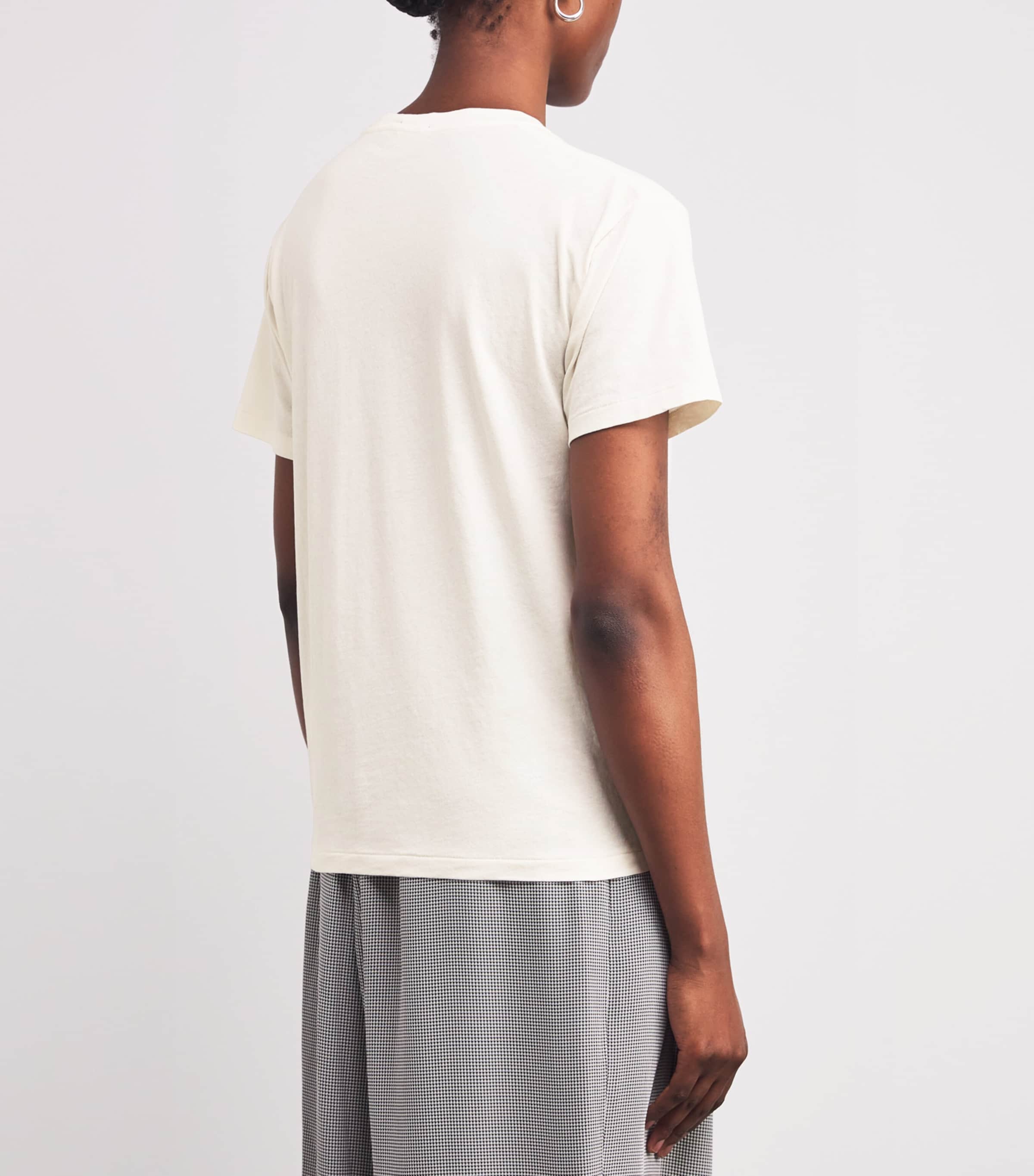 Cotton Polo Bear T-Shirt WARM WHITE Image 4