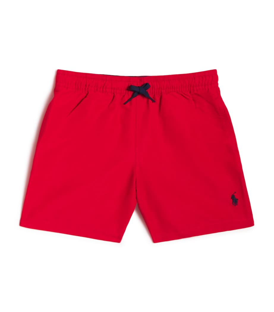 Polo Pony Swim Shorts (2-7 Years) RED Image 1