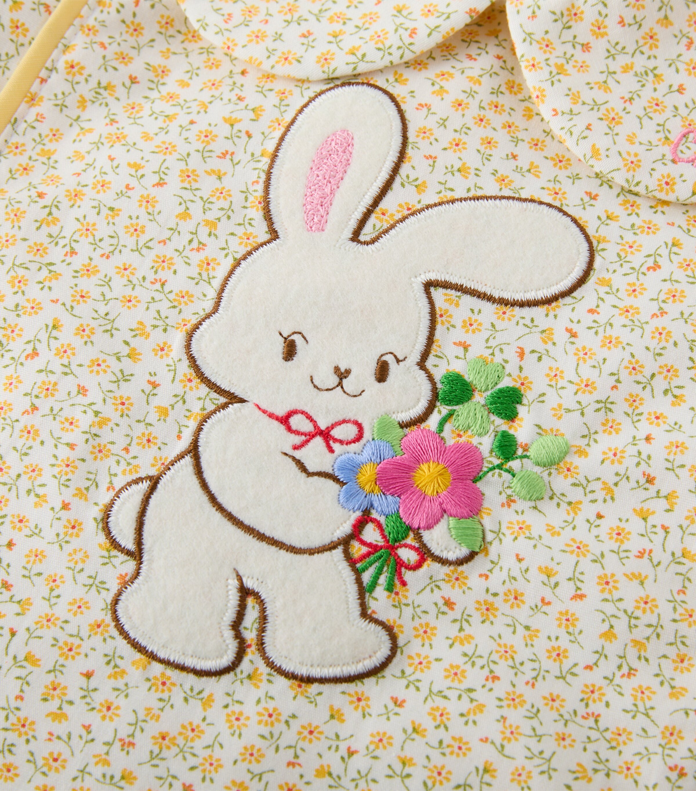 Miki House Cotton Bunny-Embroidered Blouse (2-7 Years) Image 4