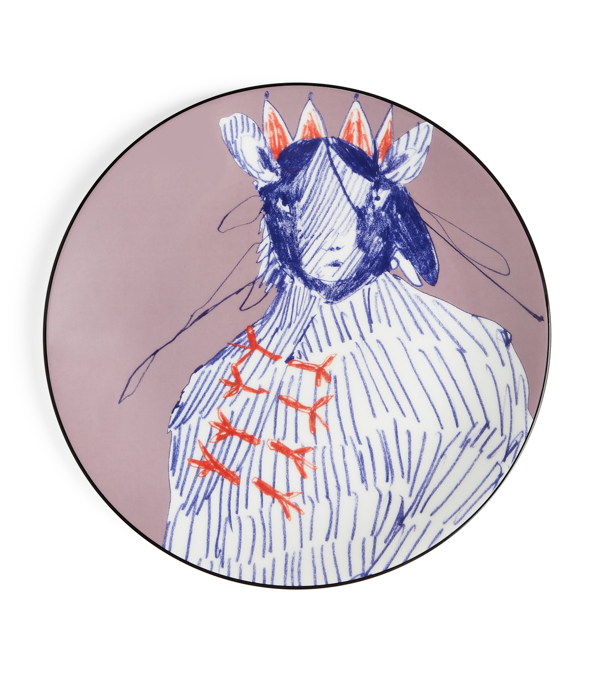 Set of 4 Nutcracker Side Plates (21cm) MULTI Image 4