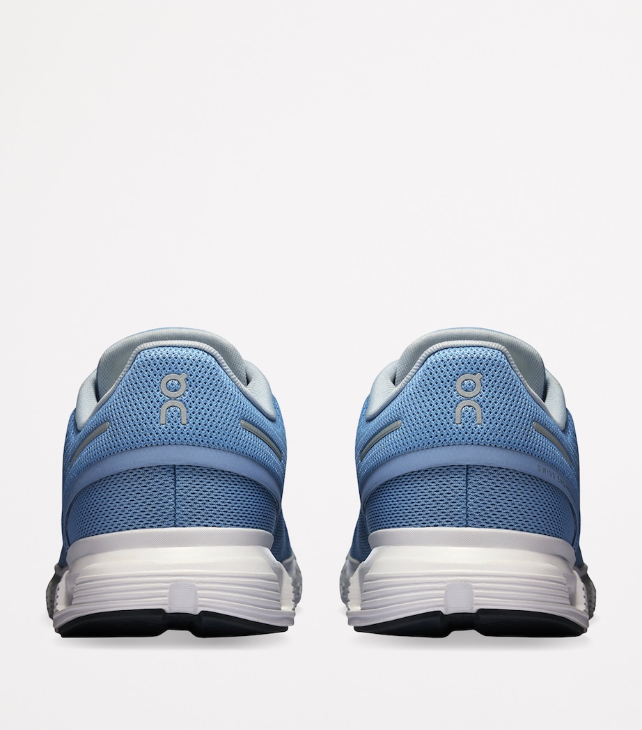 On Cloud 6 Trainers Chambray | White Image 2