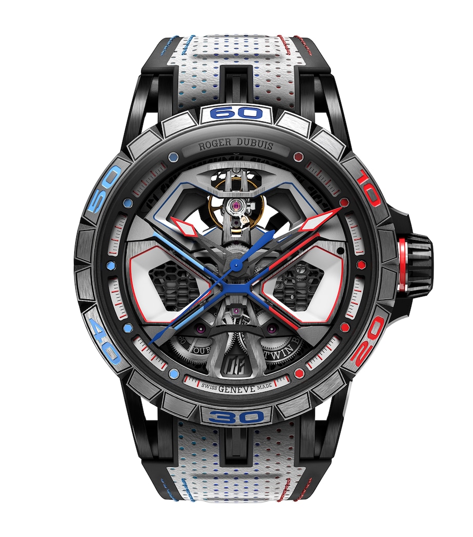 Titanium Excalibur Spider Monobalancier Watch 45mm SILVER Image 1