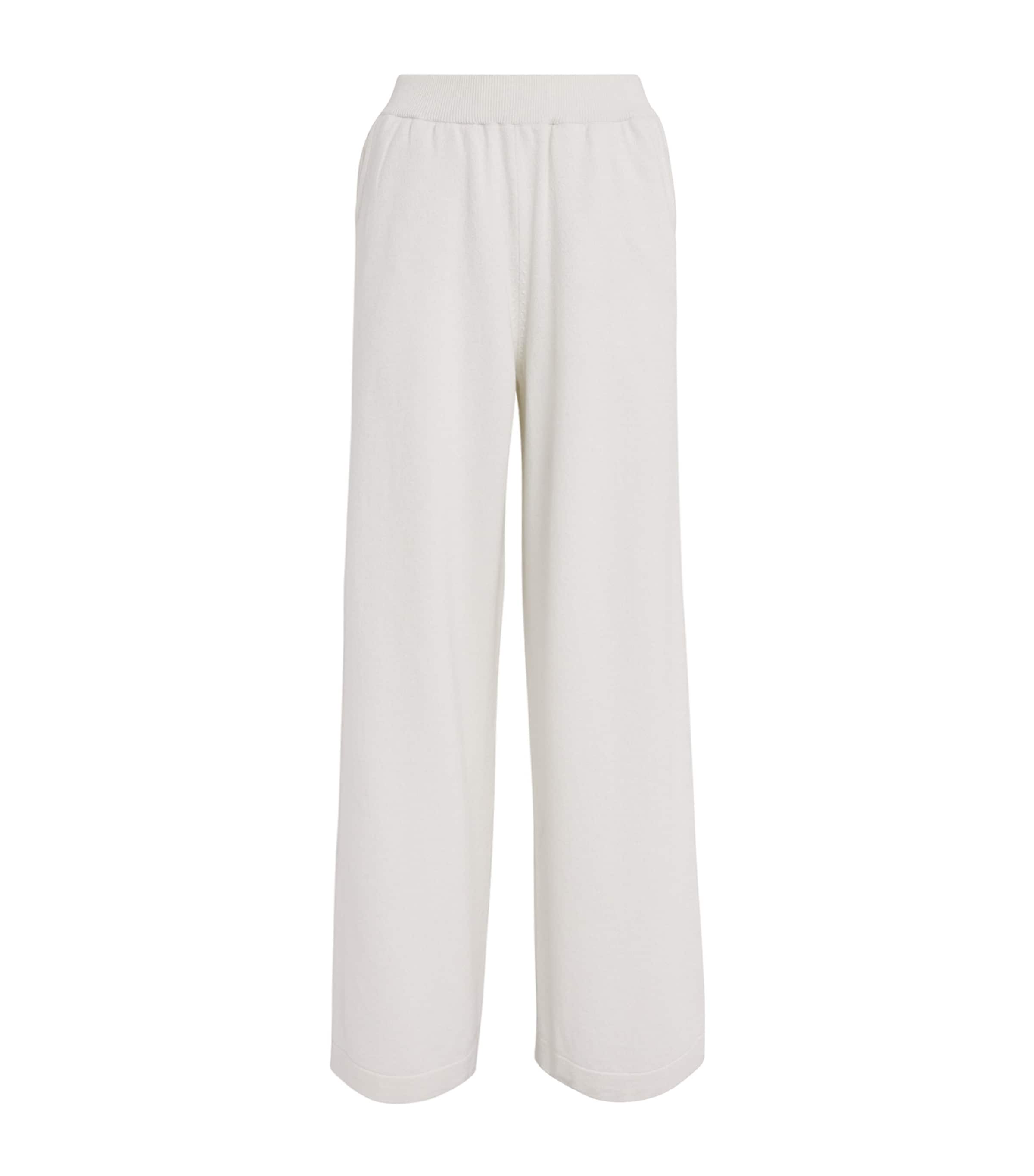Cashmere-Blend Sweatpants HA0346 ZINC WHITE Image 1