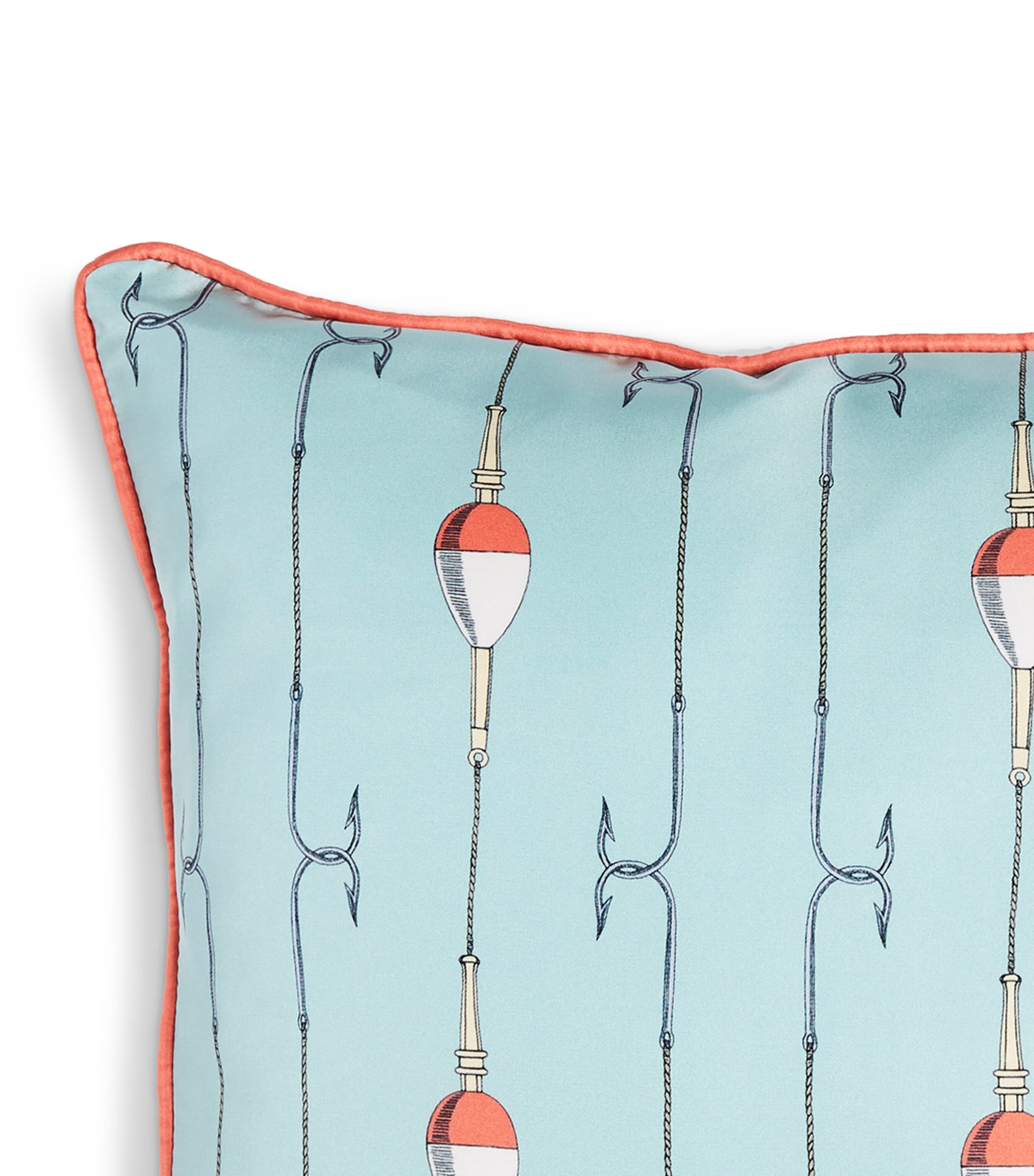 Set of 2 Grande Pesce Cushions (50cm x 50cm) MULTI Image 3