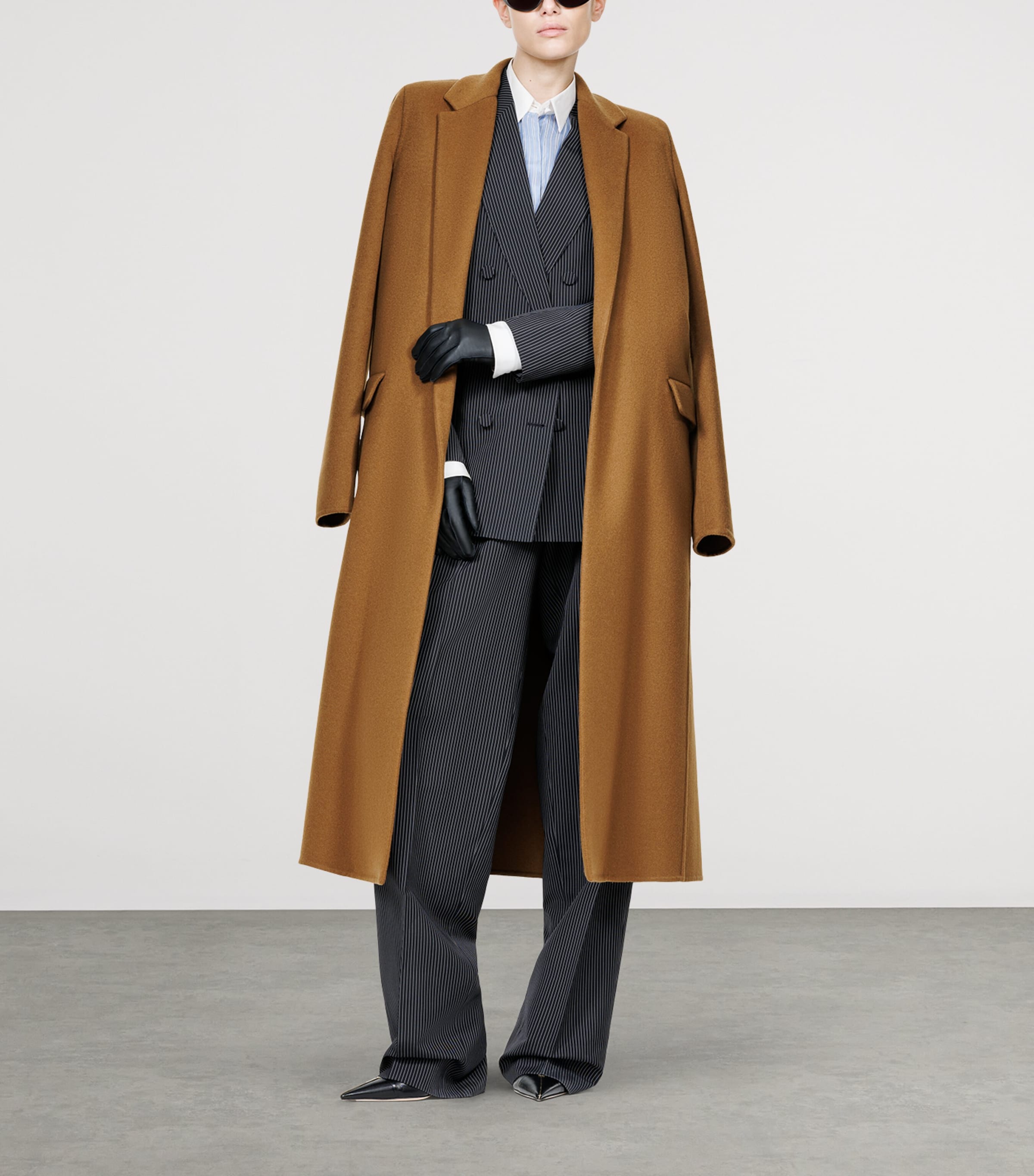 TOM FORD Womens Cashmere Wrap Coat Ebn Image 2
