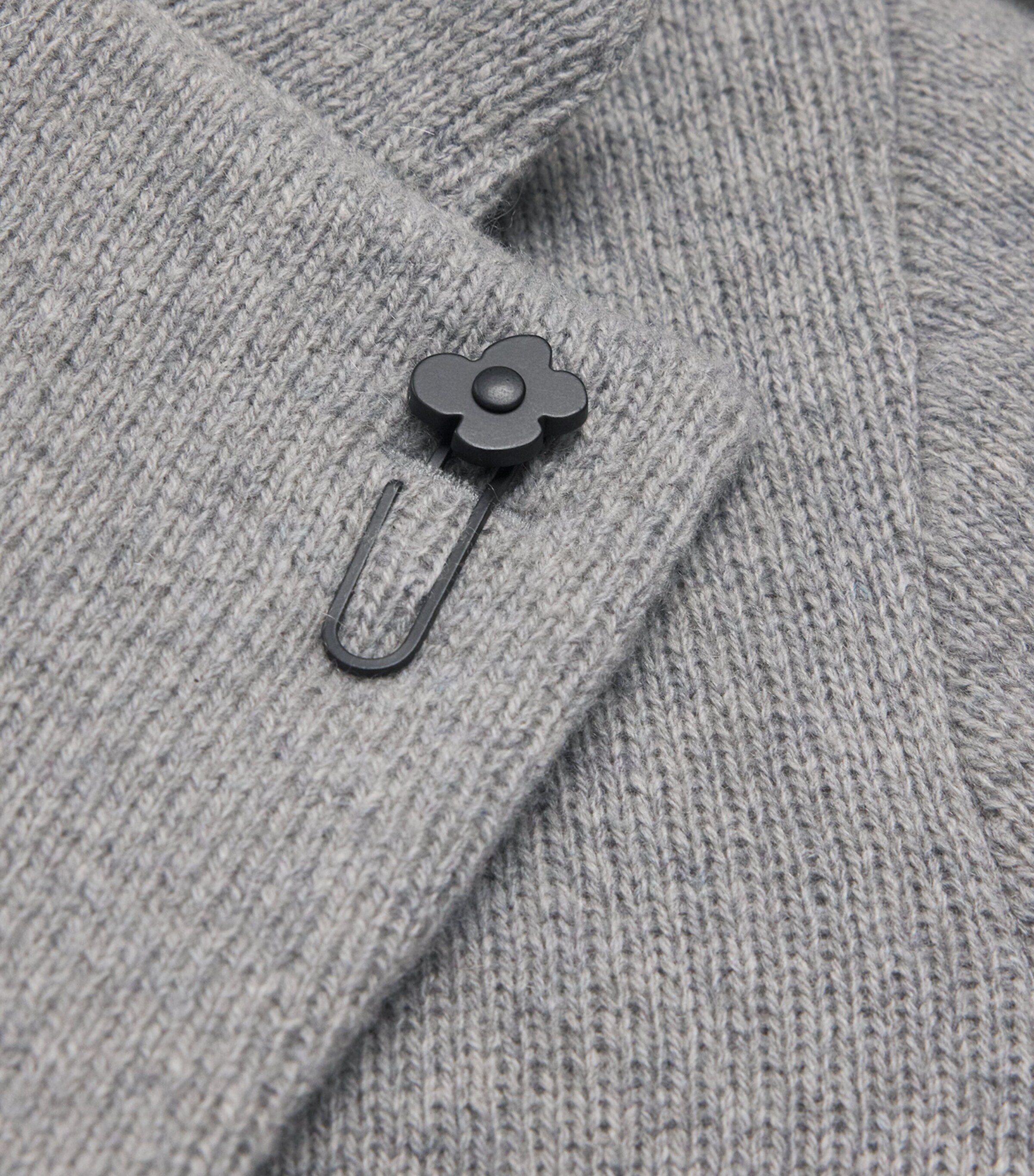 Lardini Mens Cashmere Blazer Grey Image 6