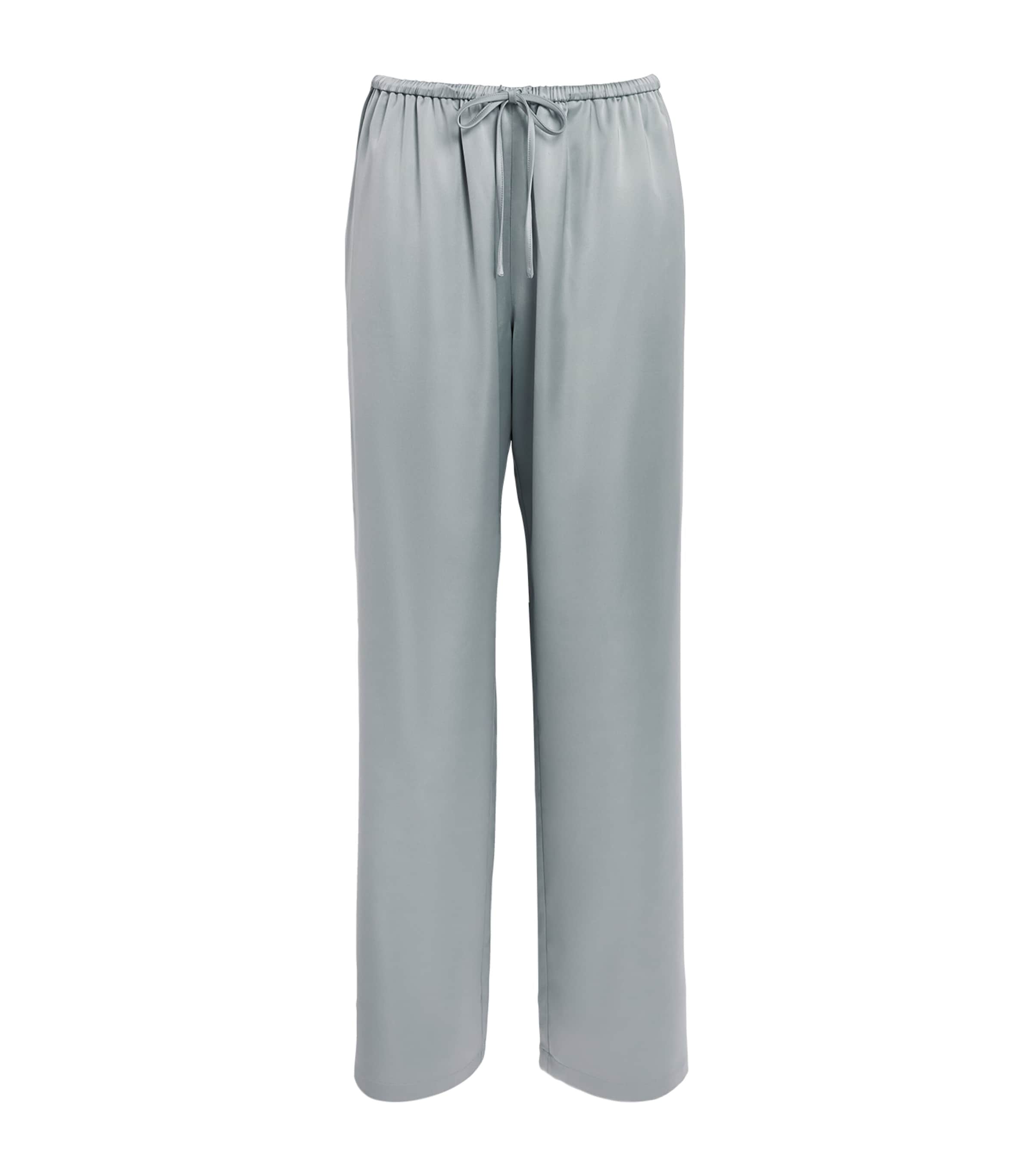 Stylein Womens Meike Wide-Leg Trousers Ice Blue Image 1