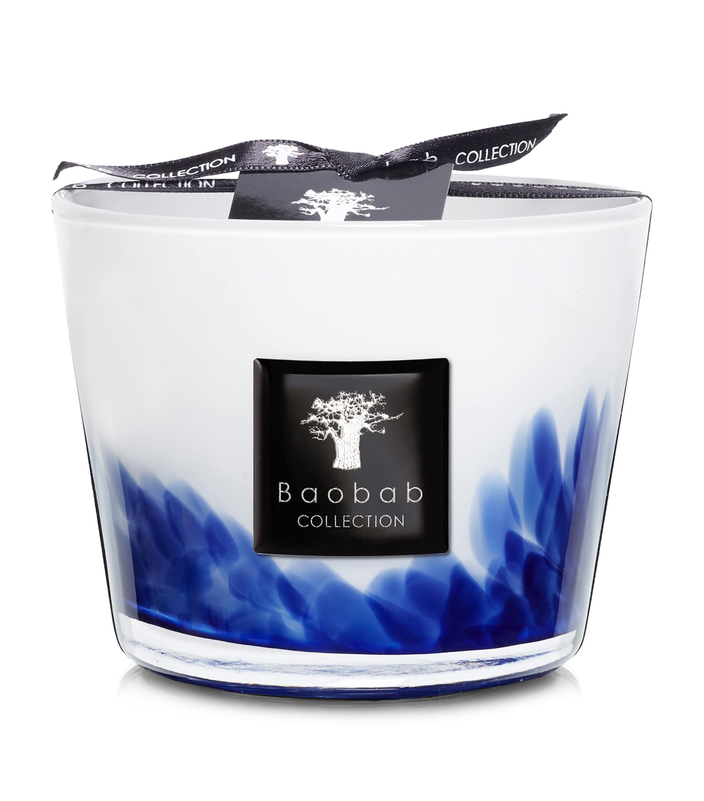 Baobab Collection Feathers Touareg Candle In Blue