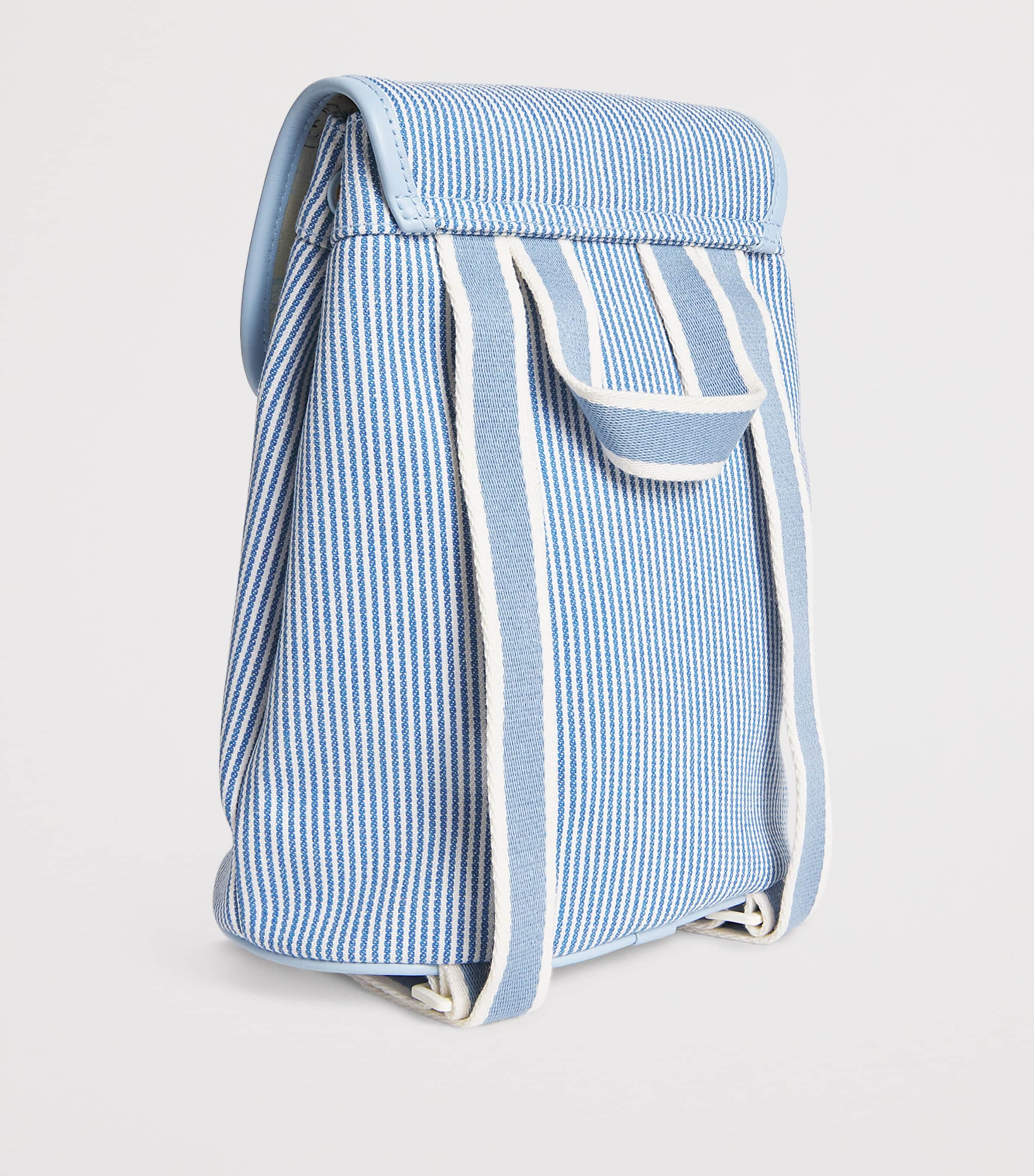 Harrods Embroidered Backpack Blue Image 2