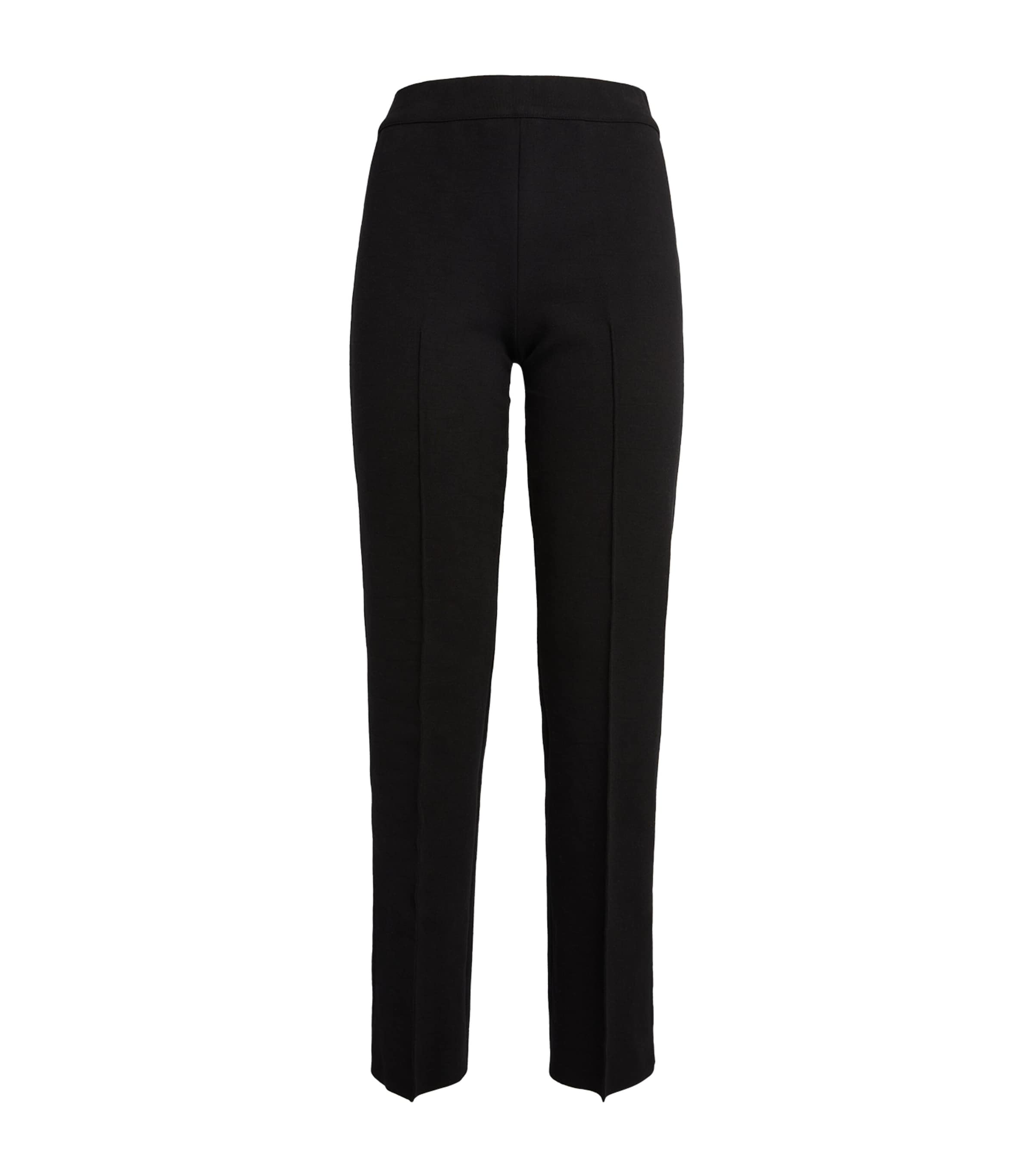 High Sport Knit Jules Trousers In Black