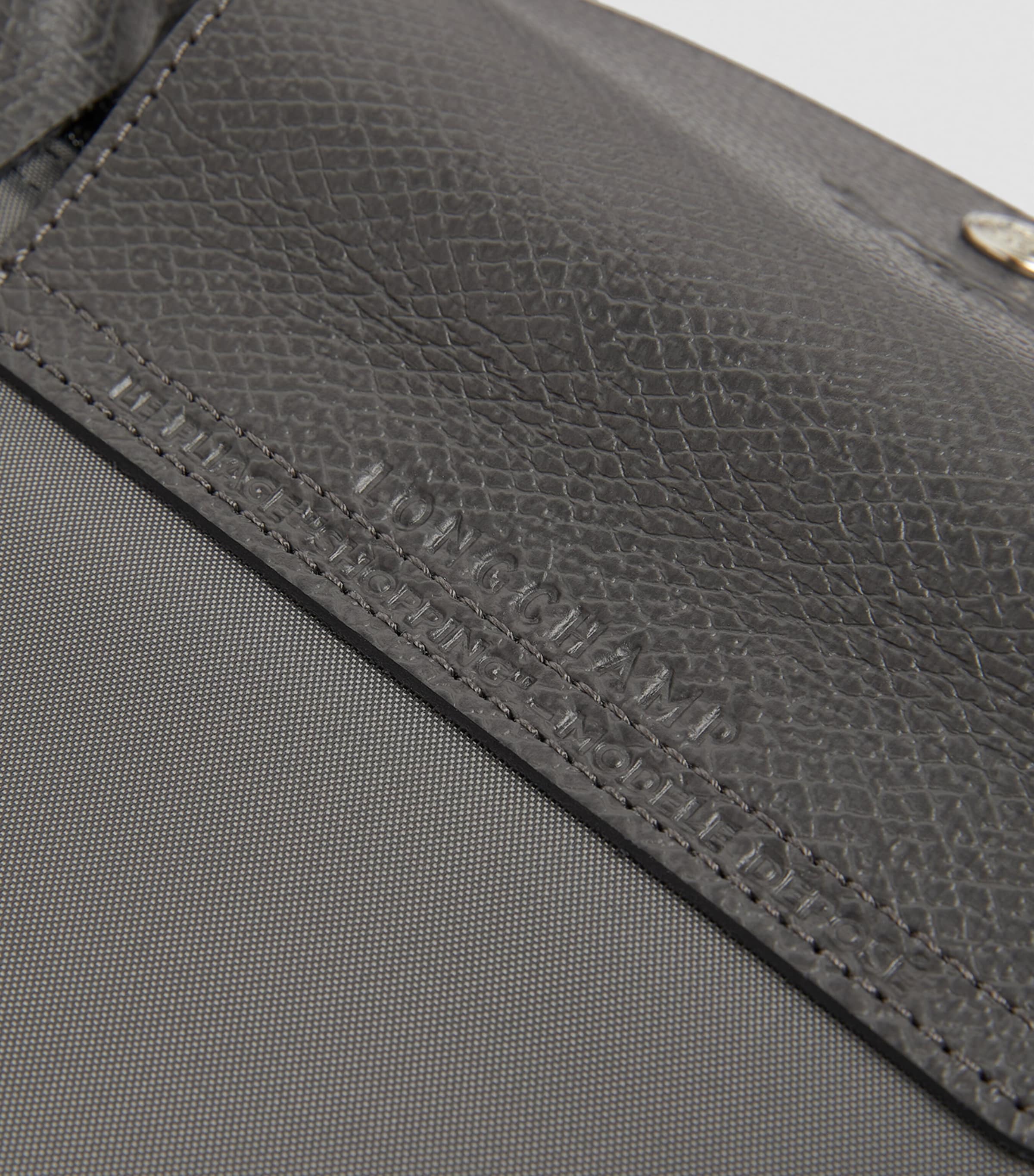 Longchamp Large Le Pliage Green Tote Bag Graphite Image 9