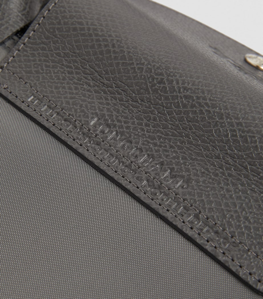 Large Le Pliage Green Tote Bag P66 GRAPHITE Image 9