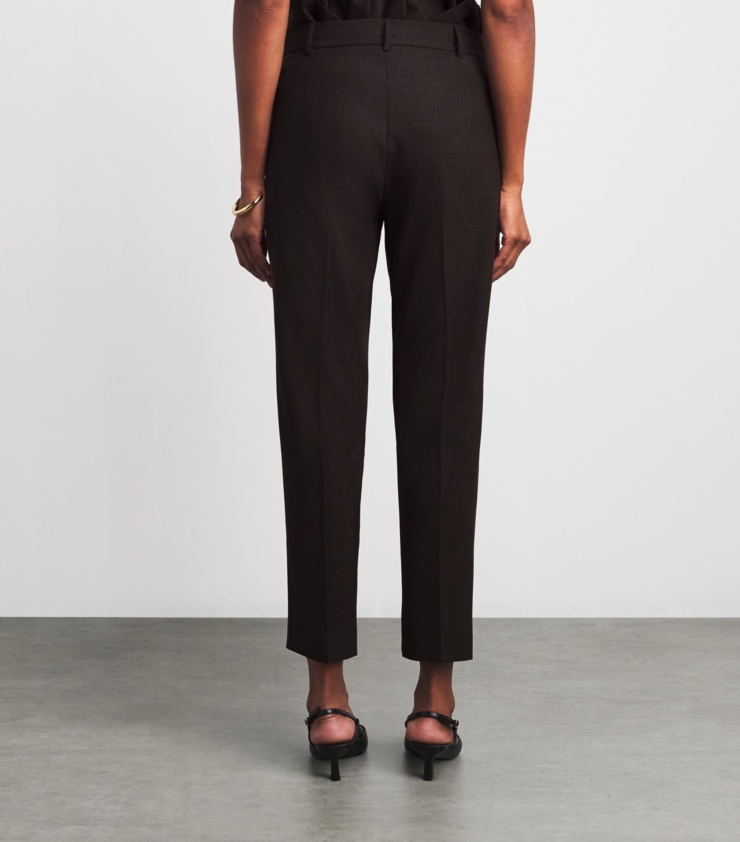 Tailored Cigarette Trousers BLACKBOARD Image 4