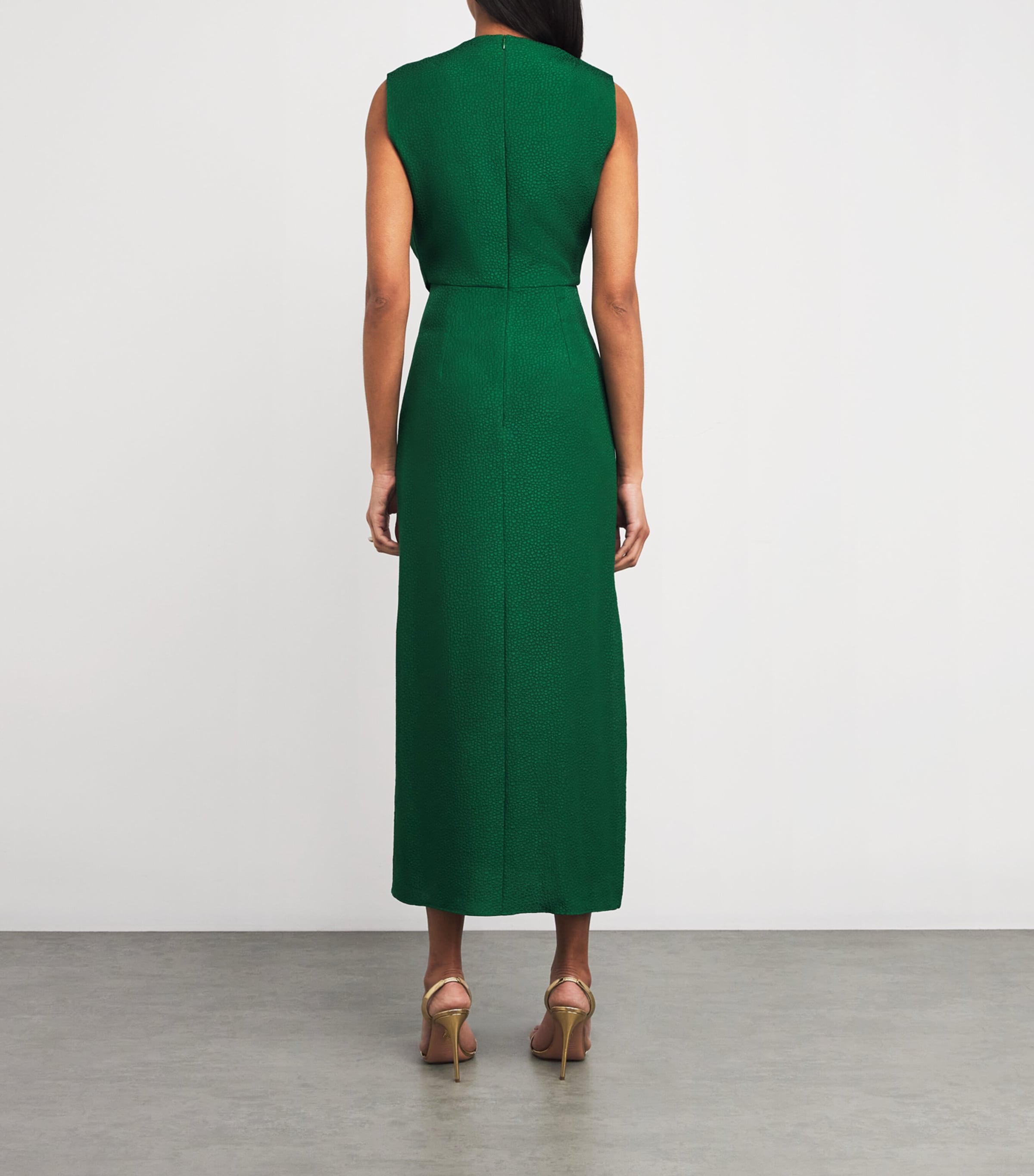 Bubble Jacquard Aphrodite Midi Dress BOT Image 3