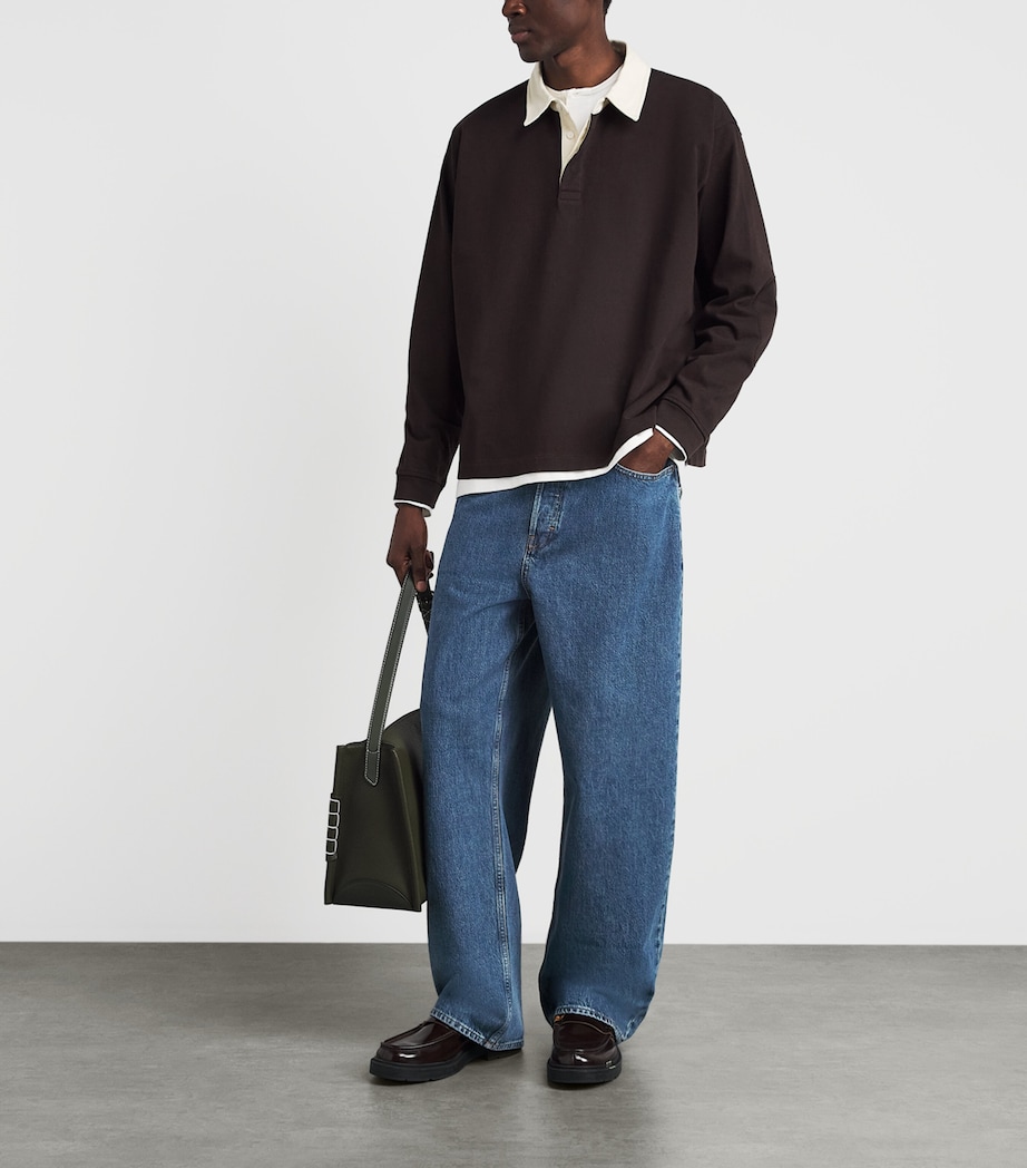 FRAME Mens Baggy Jeans Flow Flow Image 2