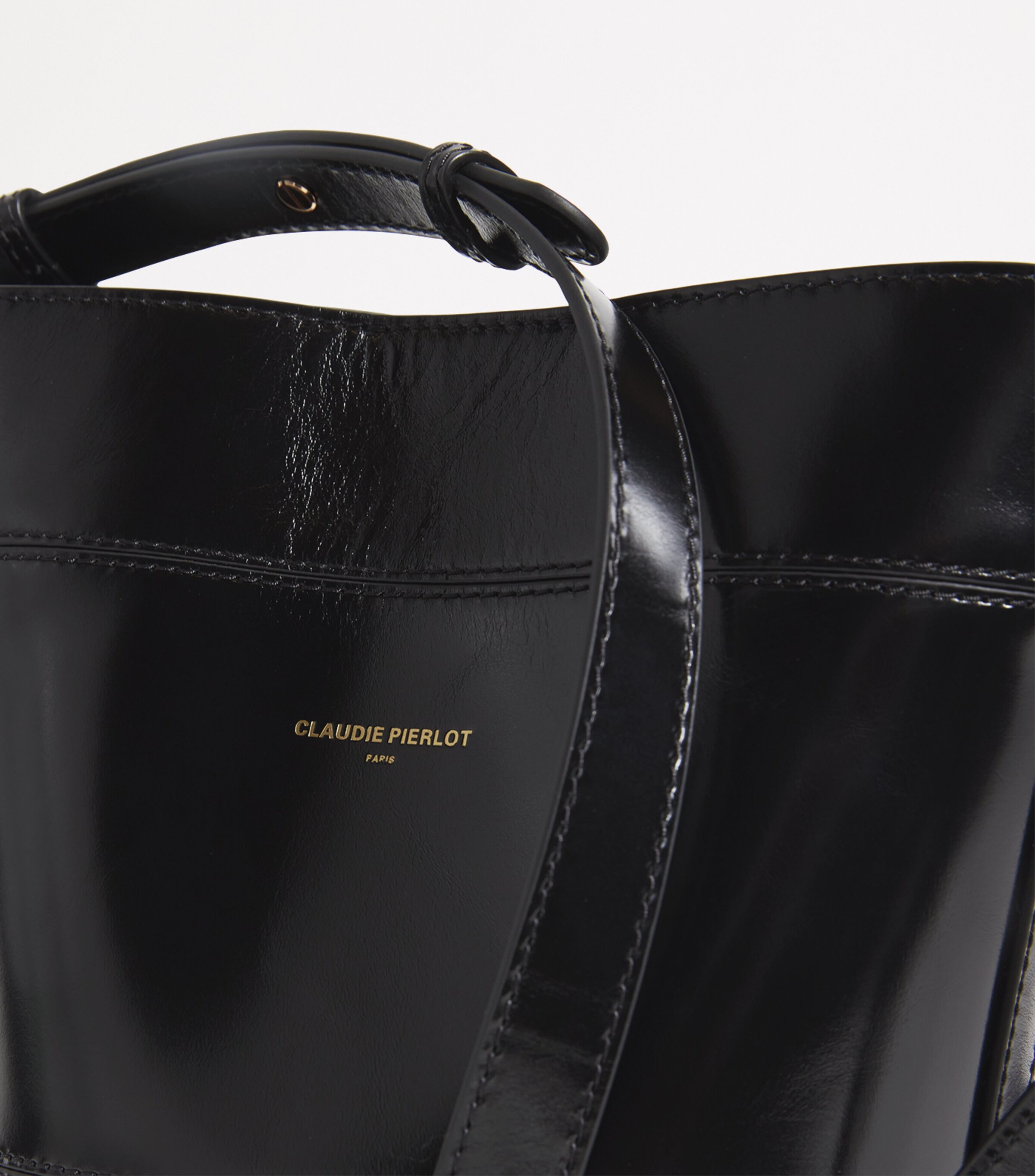 Leather Solveig Bag BLACK Image 6